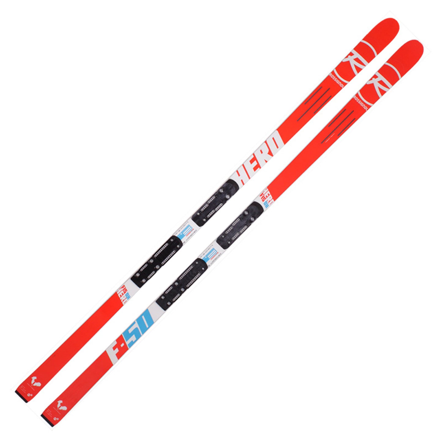 2015 Rossignol Hero F50 DH Hard Snow Skis w/ R20 WC Plate - 218