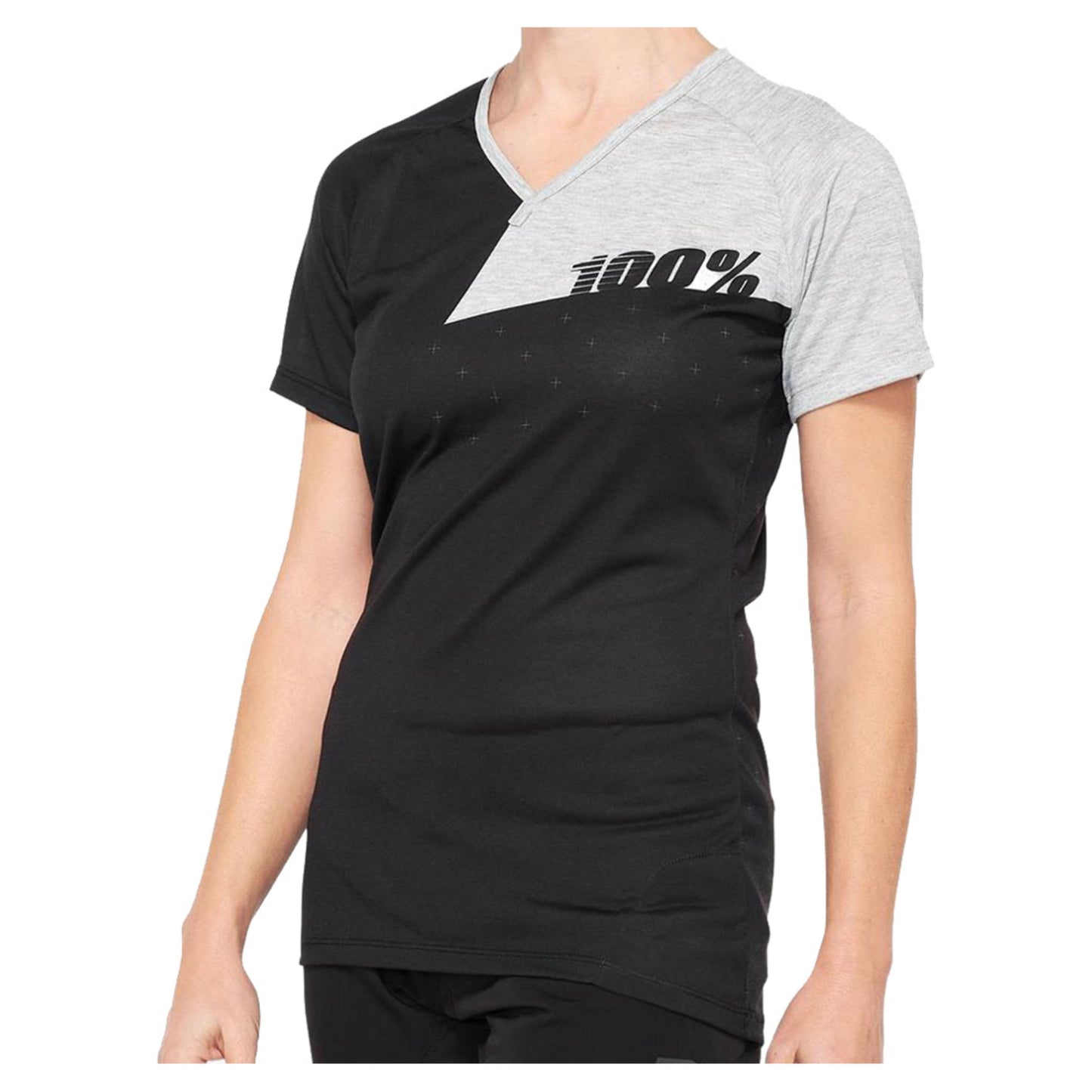 2021 100% Airmatic Women's Jersey - BLACK GREY - XL