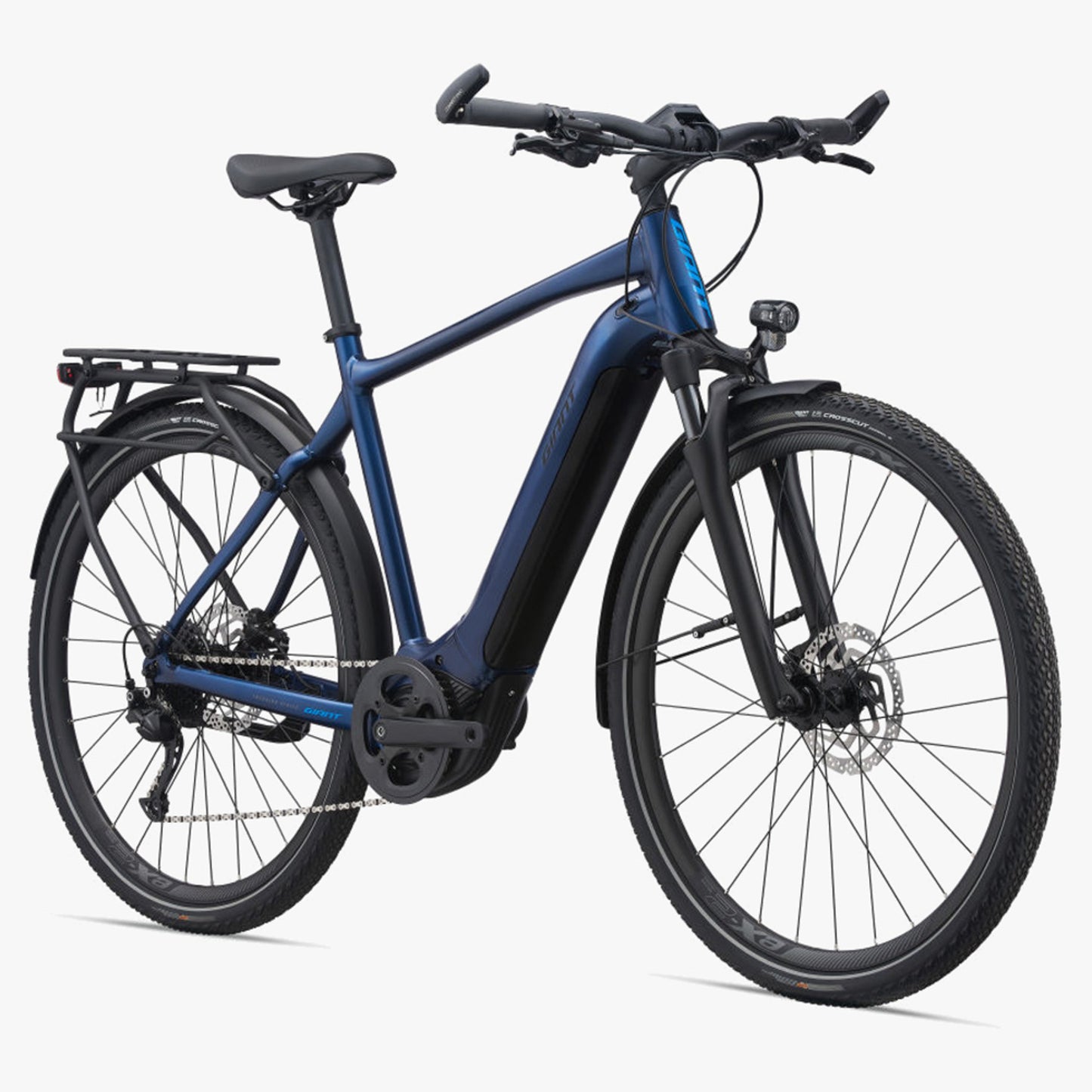 Explore E+ GTS 28MPH E-Bike-Metallic Navy-M