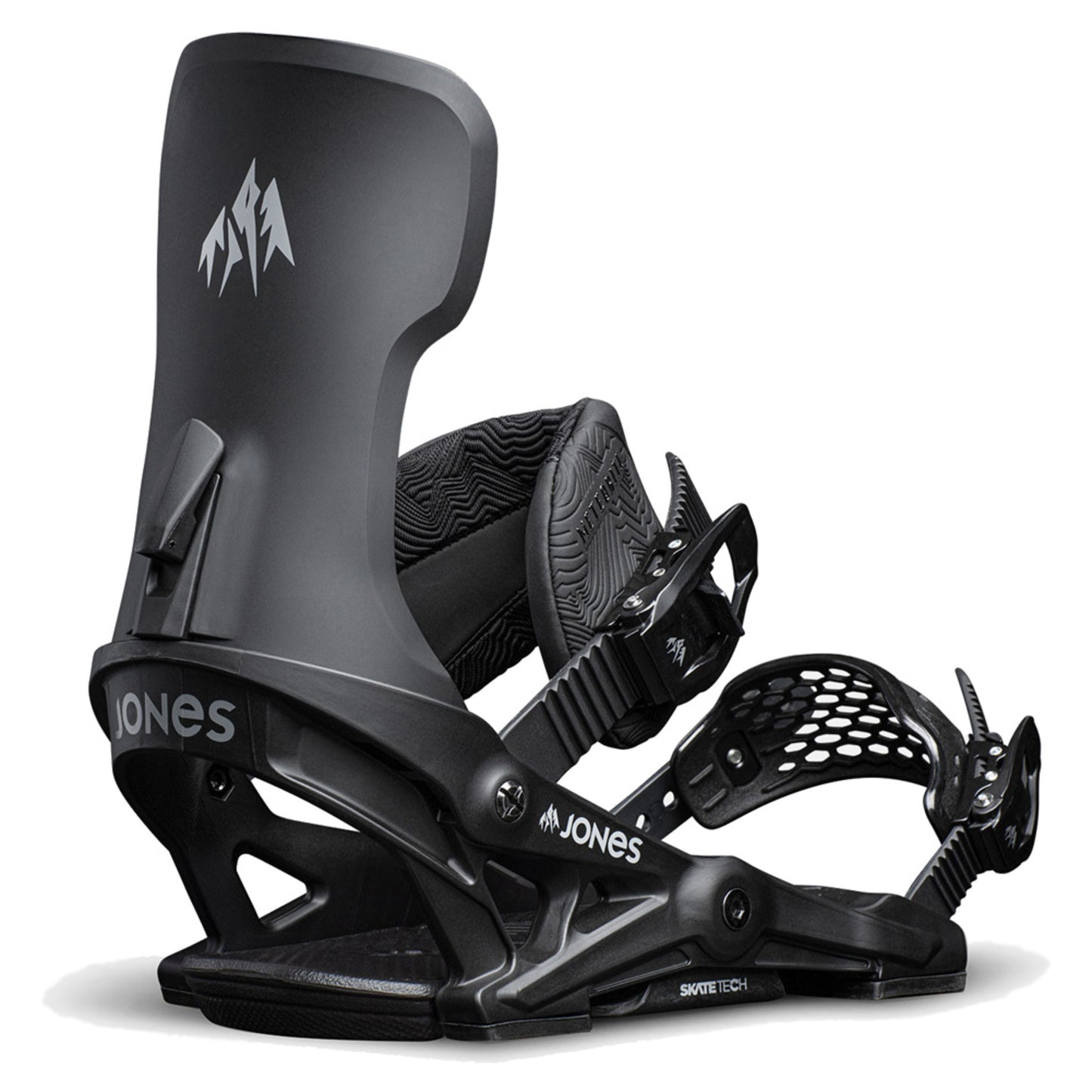 2022 Jones Meteorite Snowboard Bindings - BLACK - M