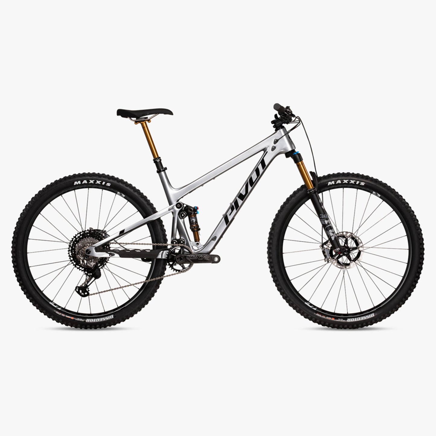 2022 Pivot Trail 429 Pro X01 Enduro Bike w/ Carbon - SILVER - L
