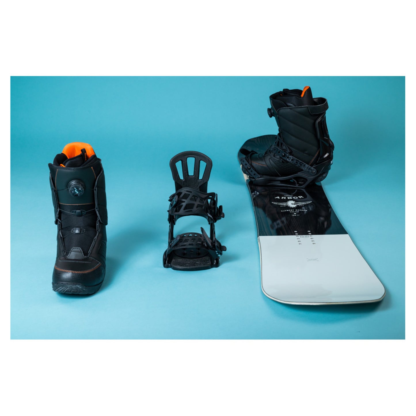 2024 Arbor Element Rocker Snowboard with Boots and Bindings