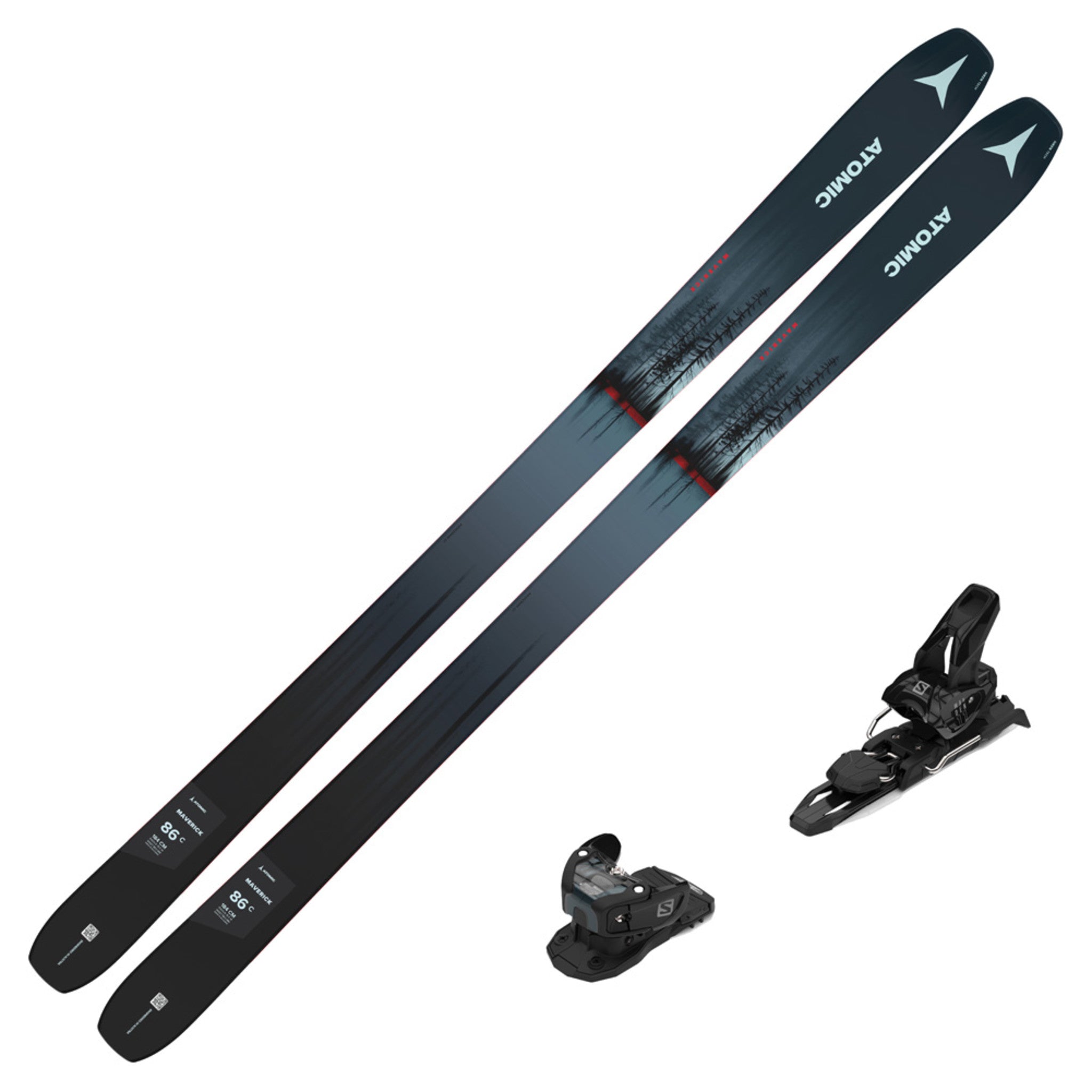 2023 Atomic Maverick 86 C Skis W/ Salomon Warden 11 MNC Bindings – Ski ...