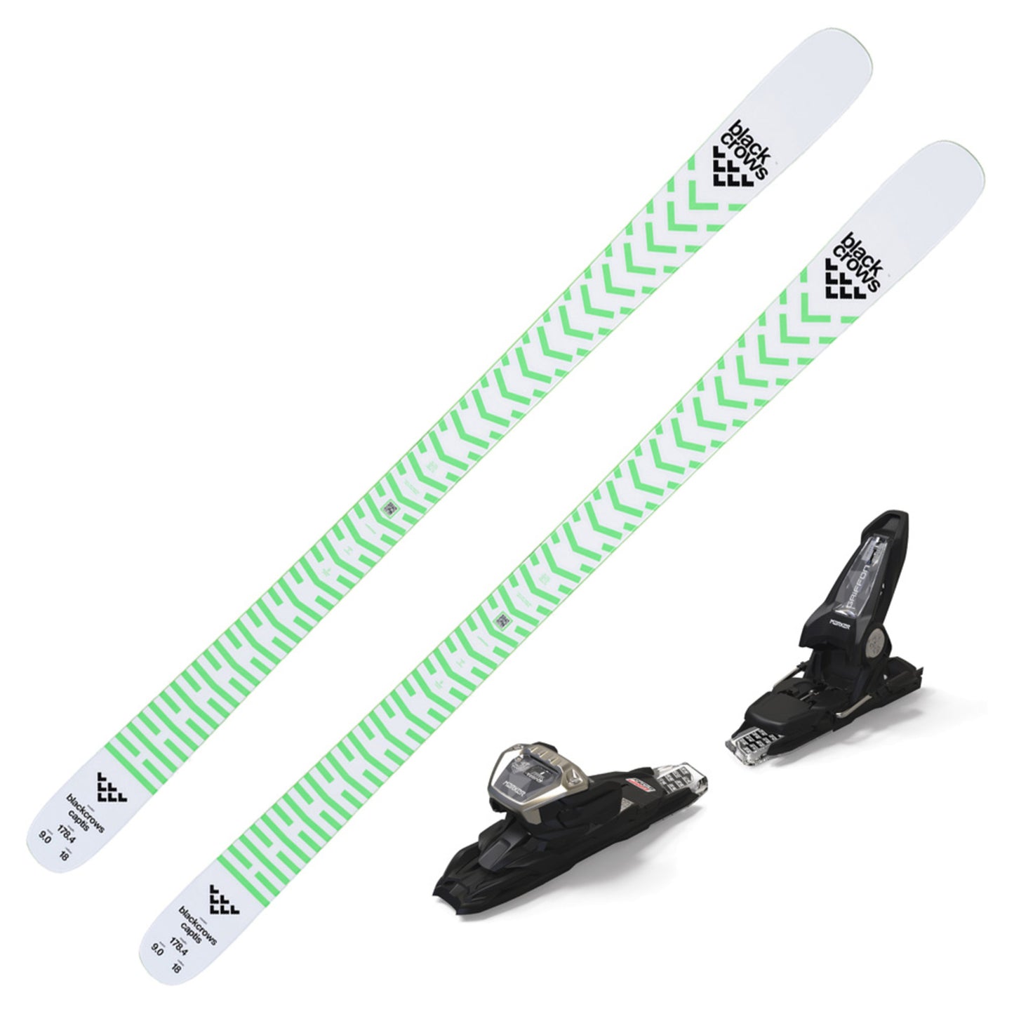 2023 Black Crows Captis DEMO Skis w/ Marker Griffon 13 DEMO Bindings - 184