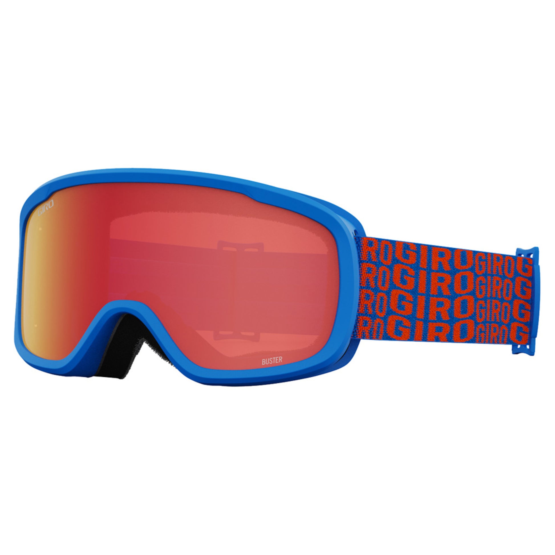 2023 Giro Buster Youth Goggles - BLUE CONSTANT - AMBER SCARLET