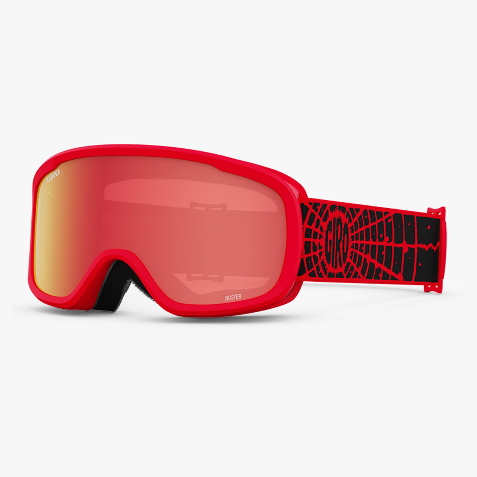 Giro Buster Youth Goggles - Red Solar Flair - Amber Scarlet