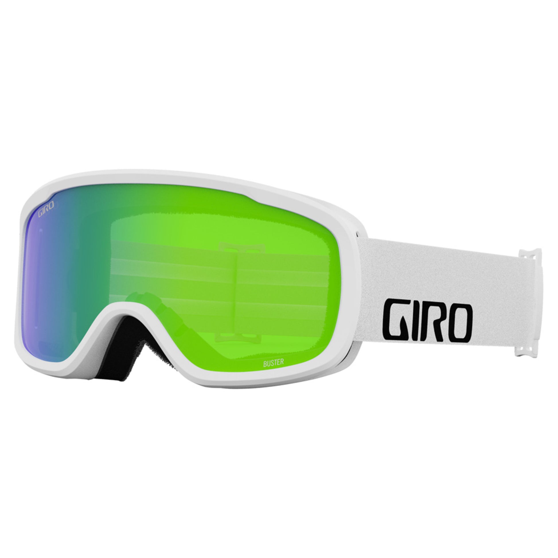 Giro Buster Youth Goggles - WHITE WORDMARK - LODEN GREEN