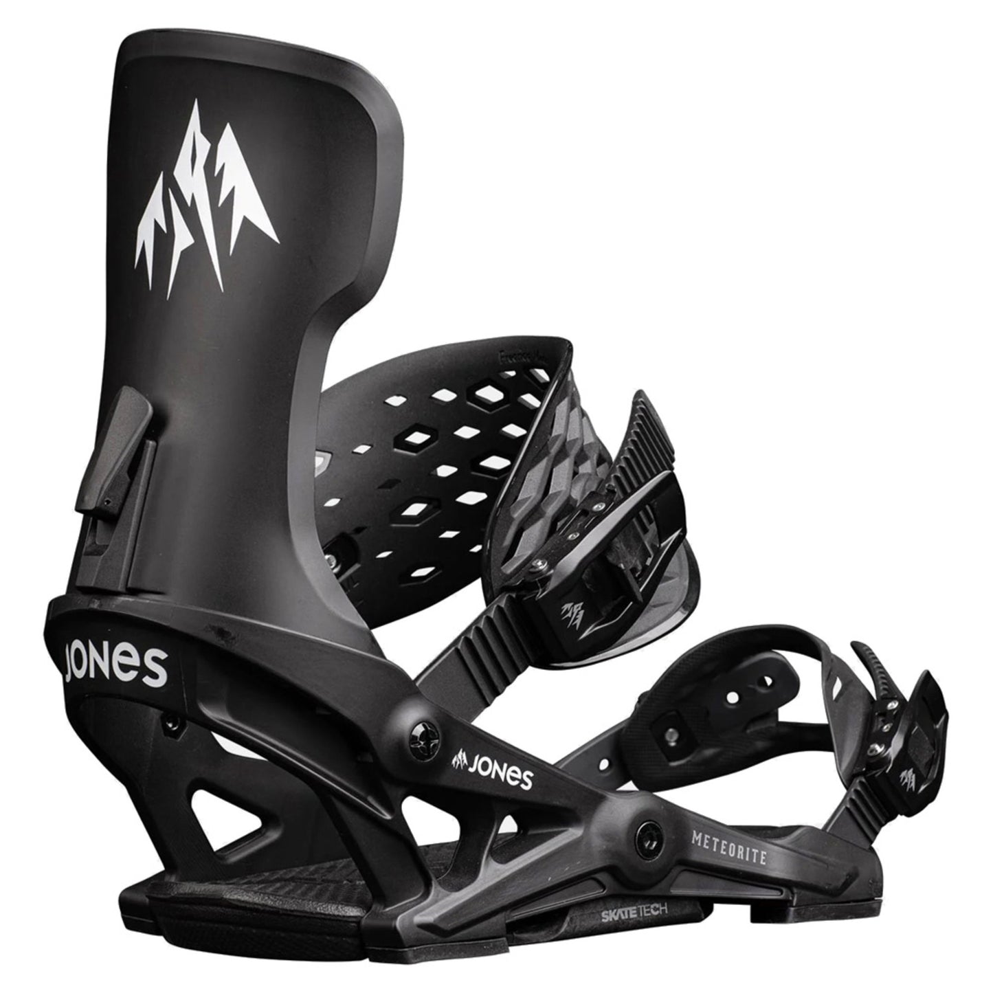 2023 Jones Meteorite Surf Series Snowboard Bindings - BLACK - M