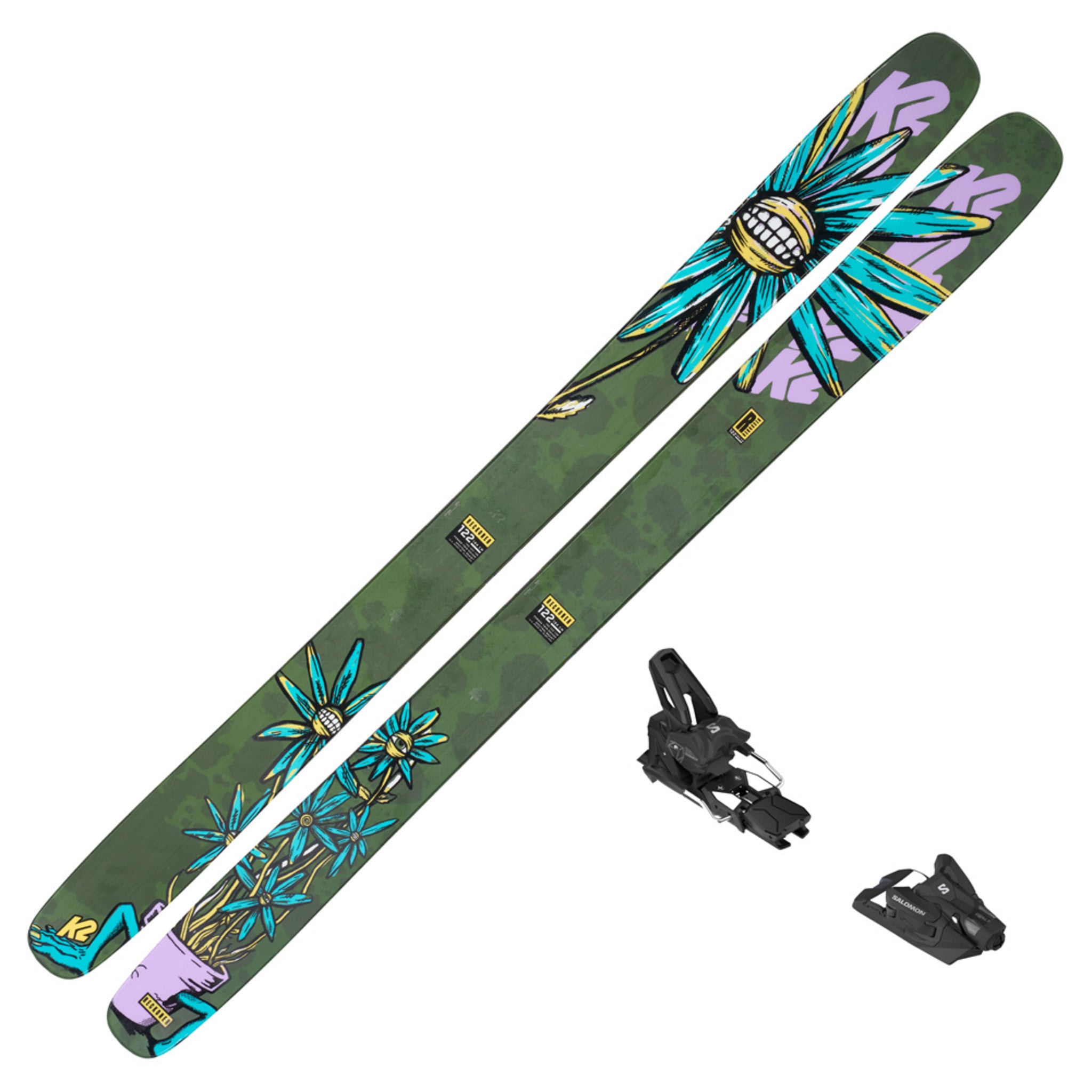 2023 K2 Reckoner 122 Skis W/ Salomon Strive 14 GW Bindings – Ski Essentials