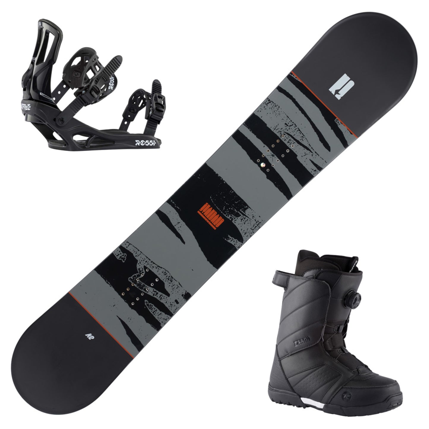 2023 K2 Standard Snowboard w/ Boots and Bindings