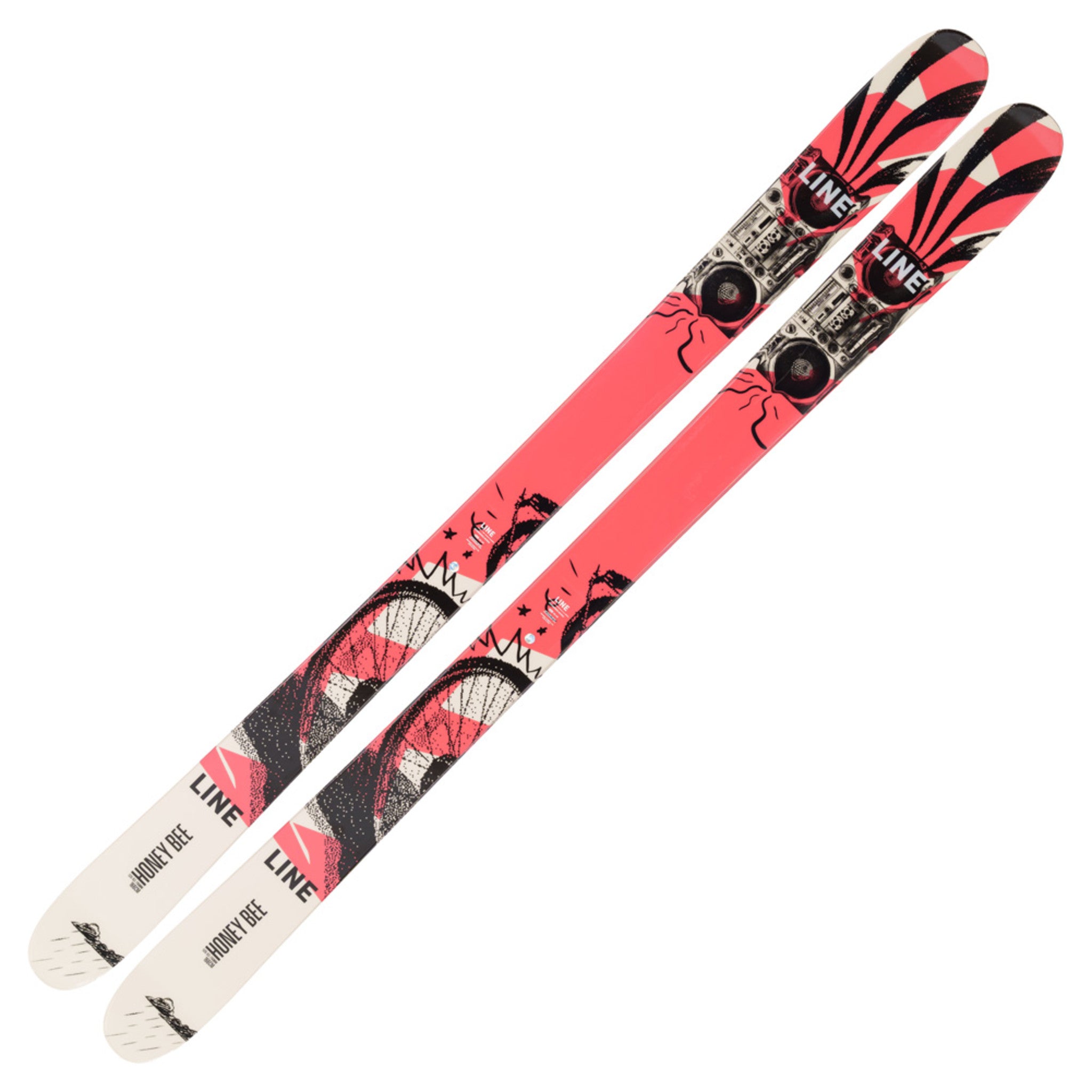 Line Honey Badger Skis LINE Honey Bee Skis - 166cm Freestyle Skis