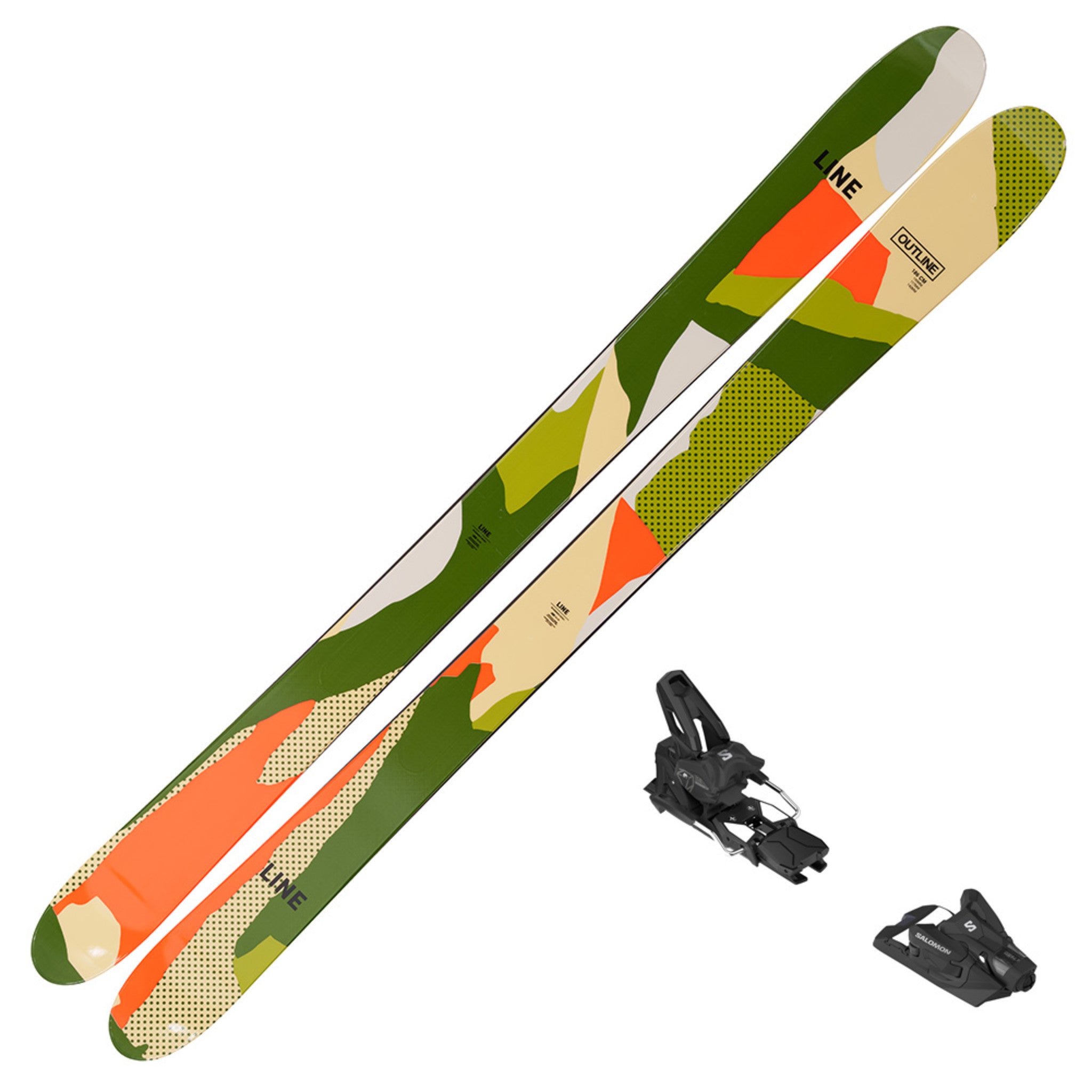 2023 Line Outline Skis W/ Salomon Strive 14 GW Bindings – Ski Essentials