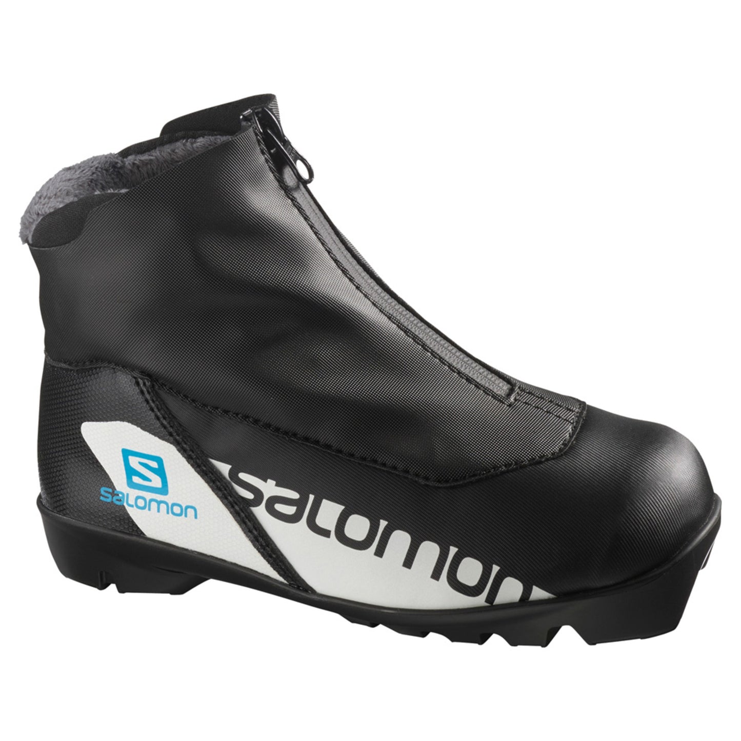 2023 Salomon Aero Junior Grip XC Skis w/ Salomon RC Nocturne Jr Boot and Poles