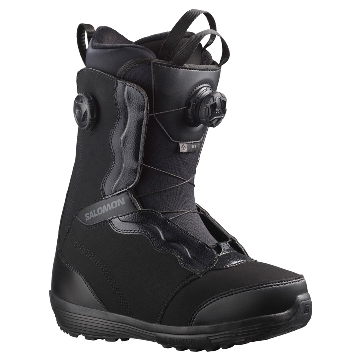 2024 Salomon Ivy Boa Women's Snowboard Boots - BLACK - 7.5