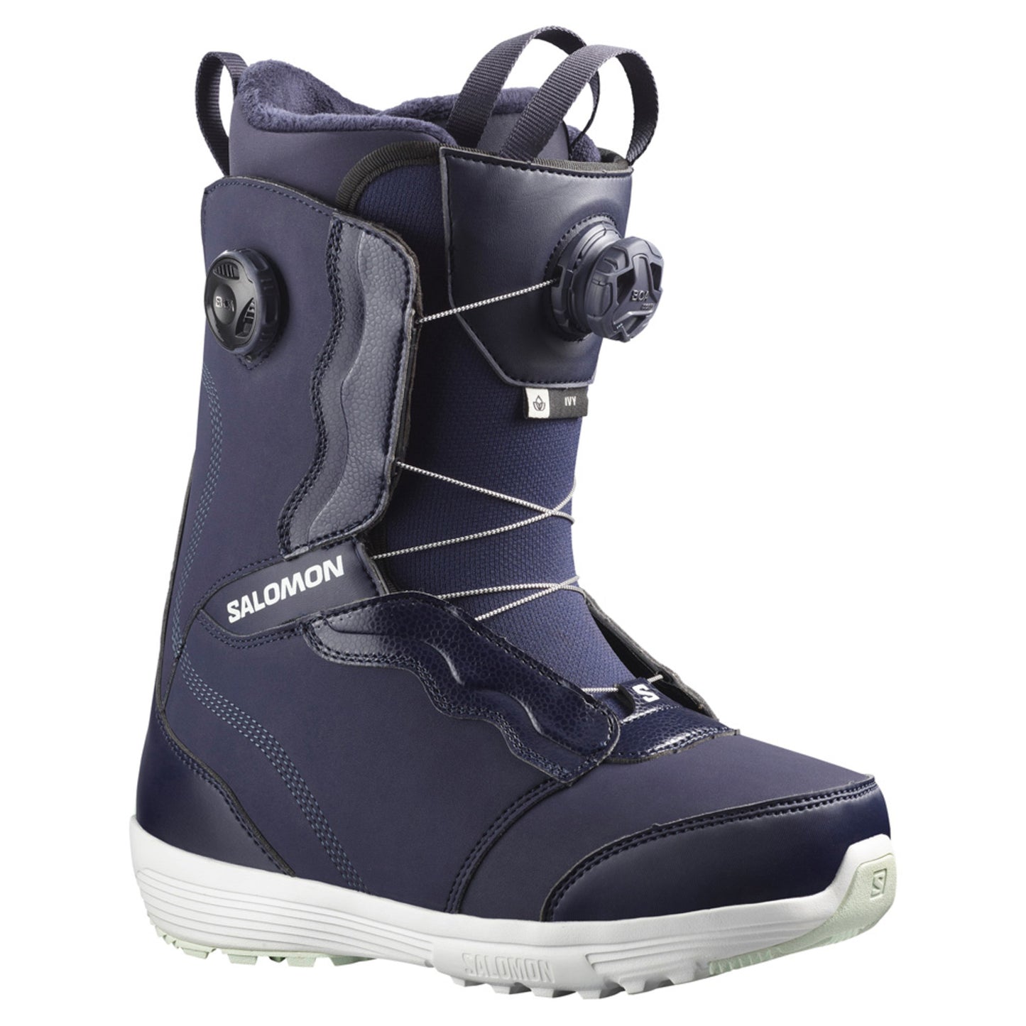 2024 Salomon Ivy Boa Women's Snowboard Boots - EVENING BLUE - 6