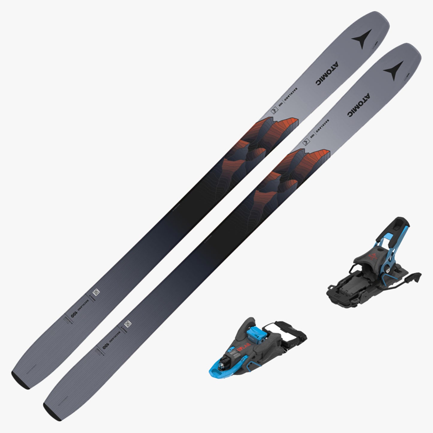 2024 Atomic Backland 100 Skis w/ Salomon S/Lab Shift MNC 13 Bindings