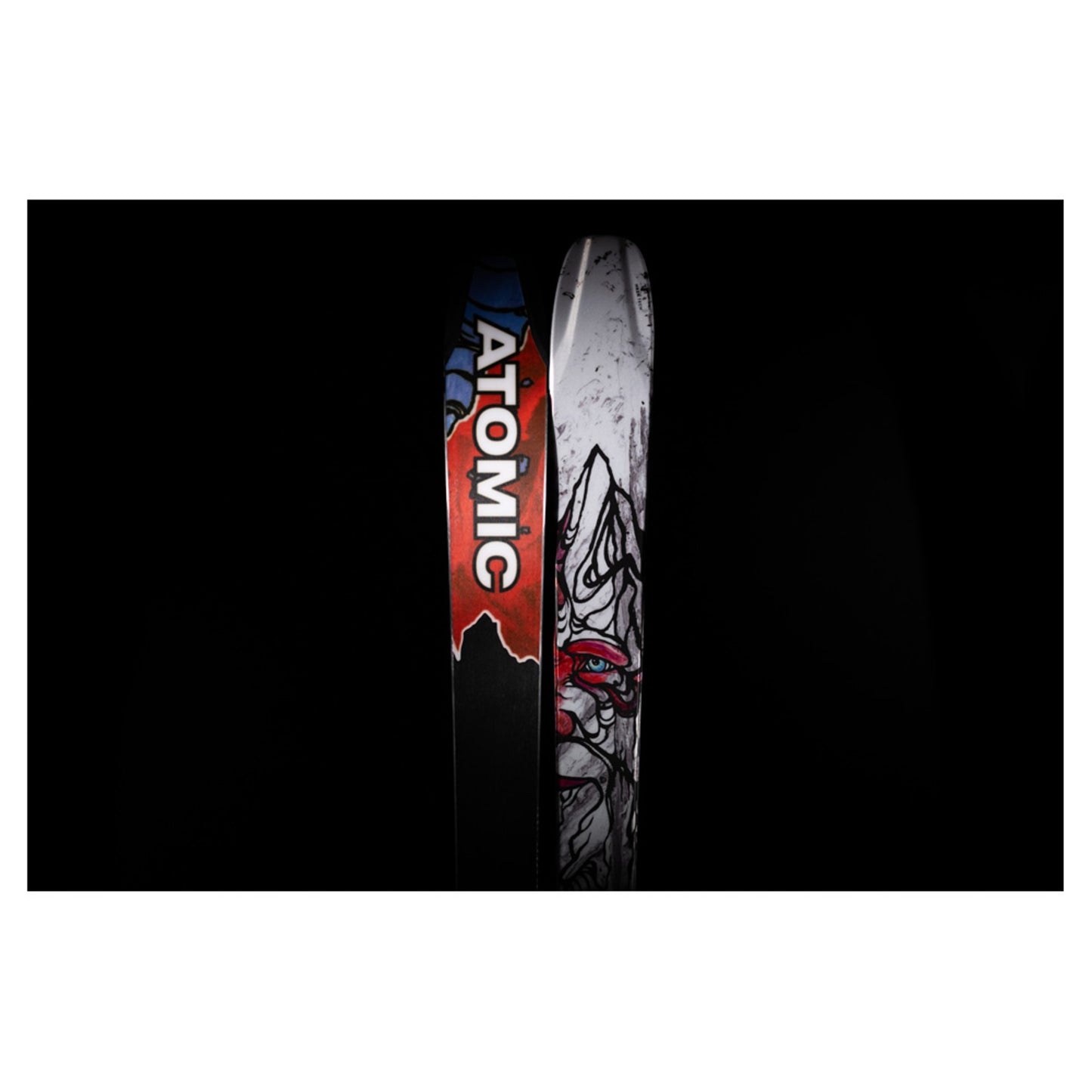 2024 Atomic Bent 90 Skis w Tyrolia Attack 14 ID Bindings