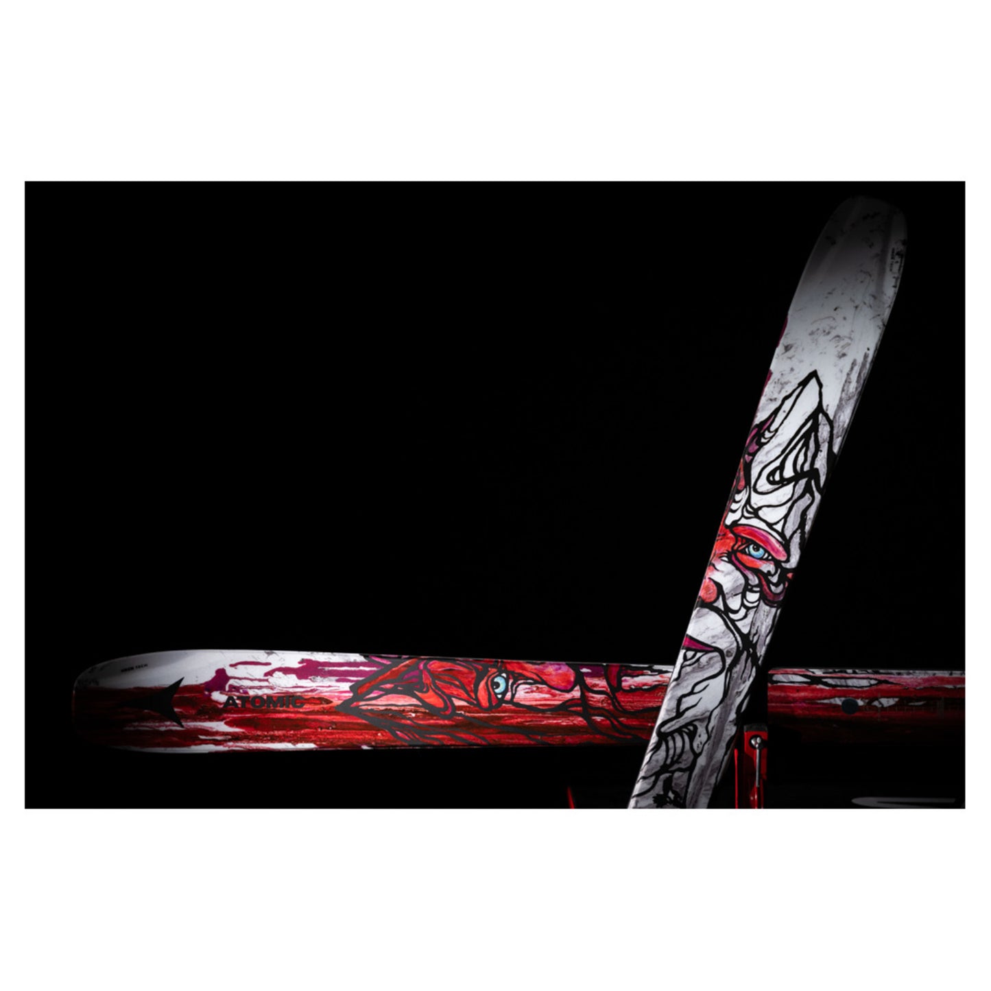 2024 Atomic Bent 90 Skis w Tyrolia Attack 14 ID Bindings