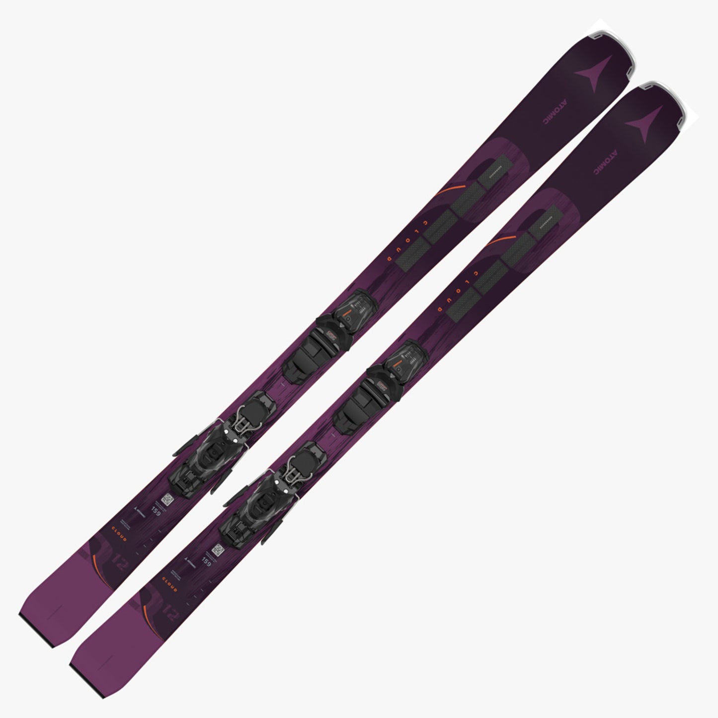 2024 Atomic Cloud Q12 Revoshock C Skis w/ M 10 GW Bindings - 166