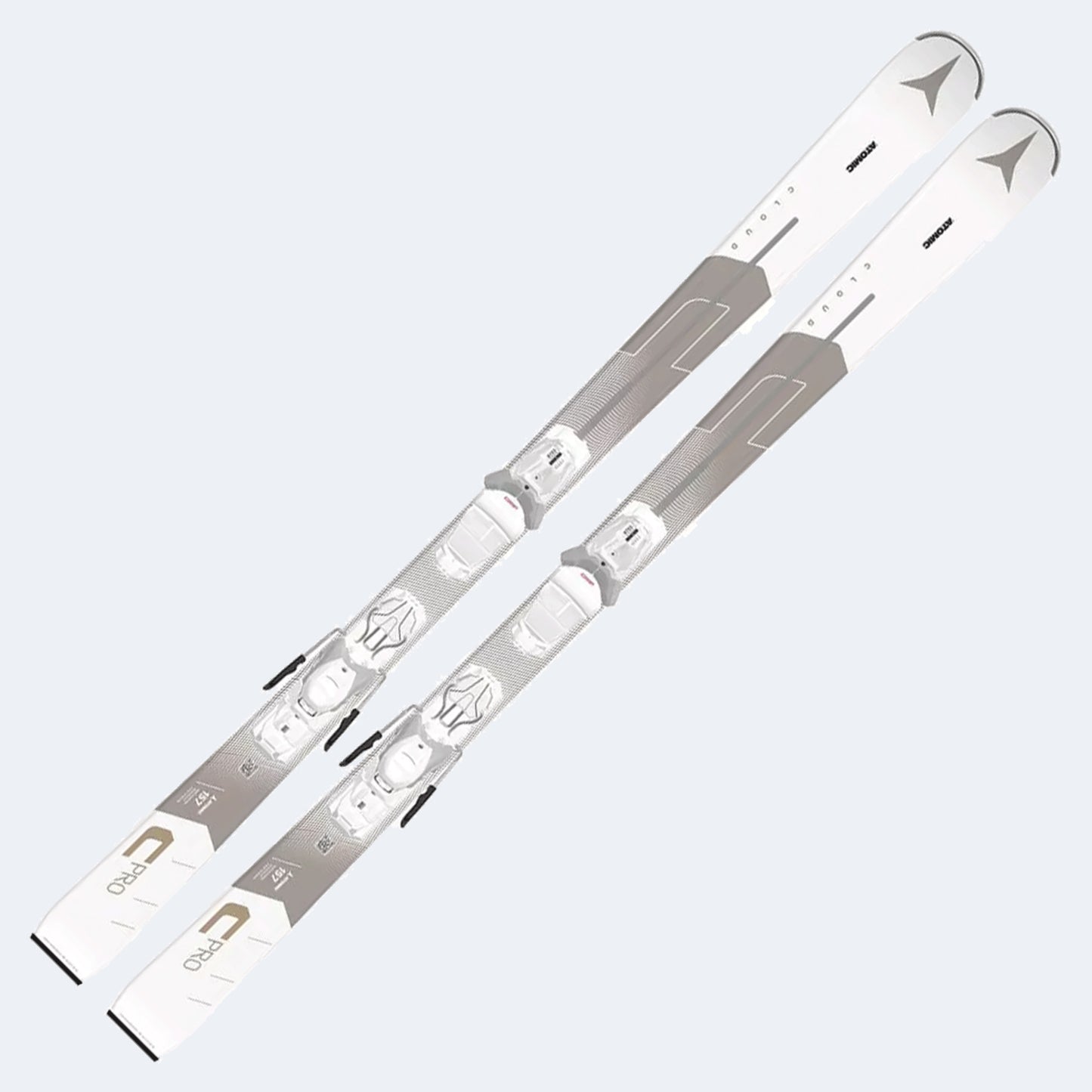 2024 Atomic E Cloud Pro LT Skis W/ M10 GW Bindings