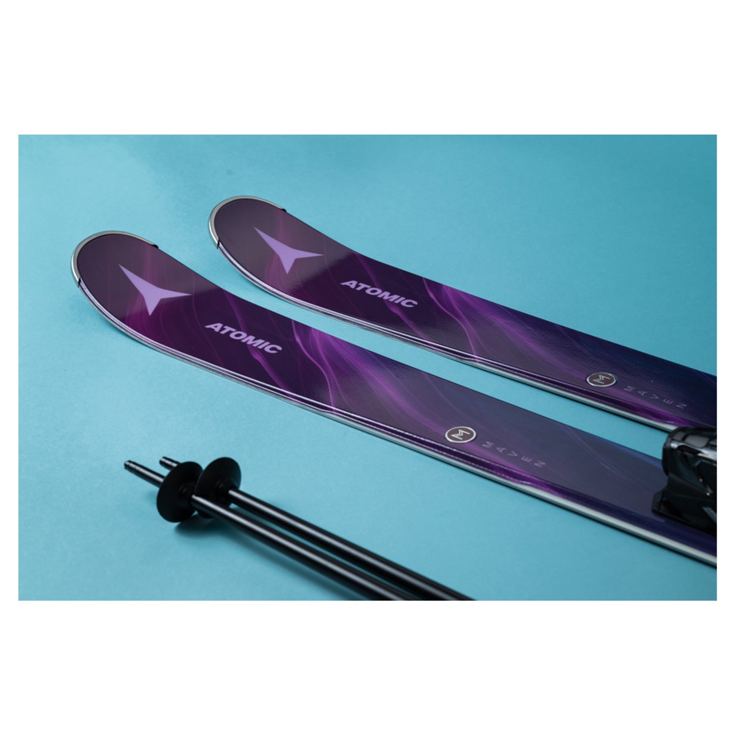 2024 Atomic Maven 83 R Women's Skis with Dalbello Veloce MAX 65 LS Boots and Poles
