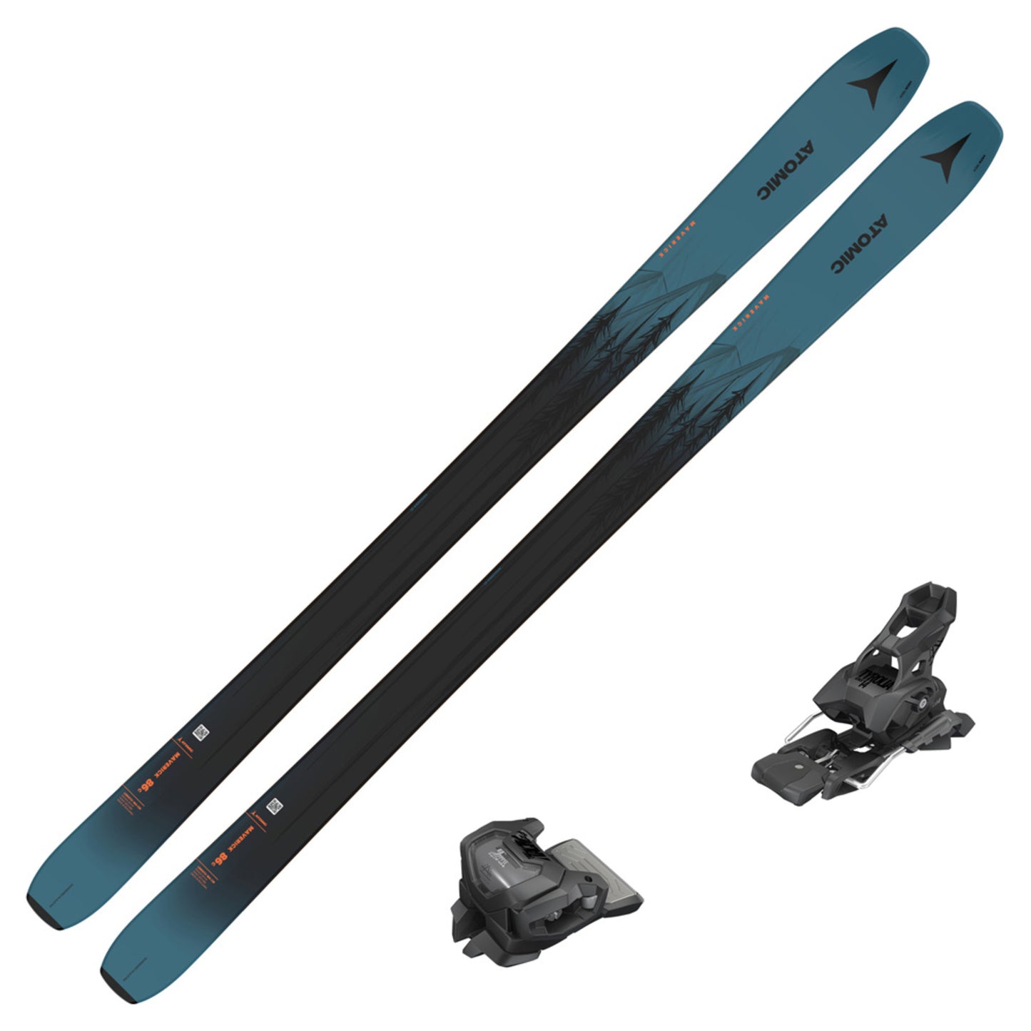 2024 Atomic Maverick 86 C Skis w/ Tyrolia Attack 14 GW Bindings