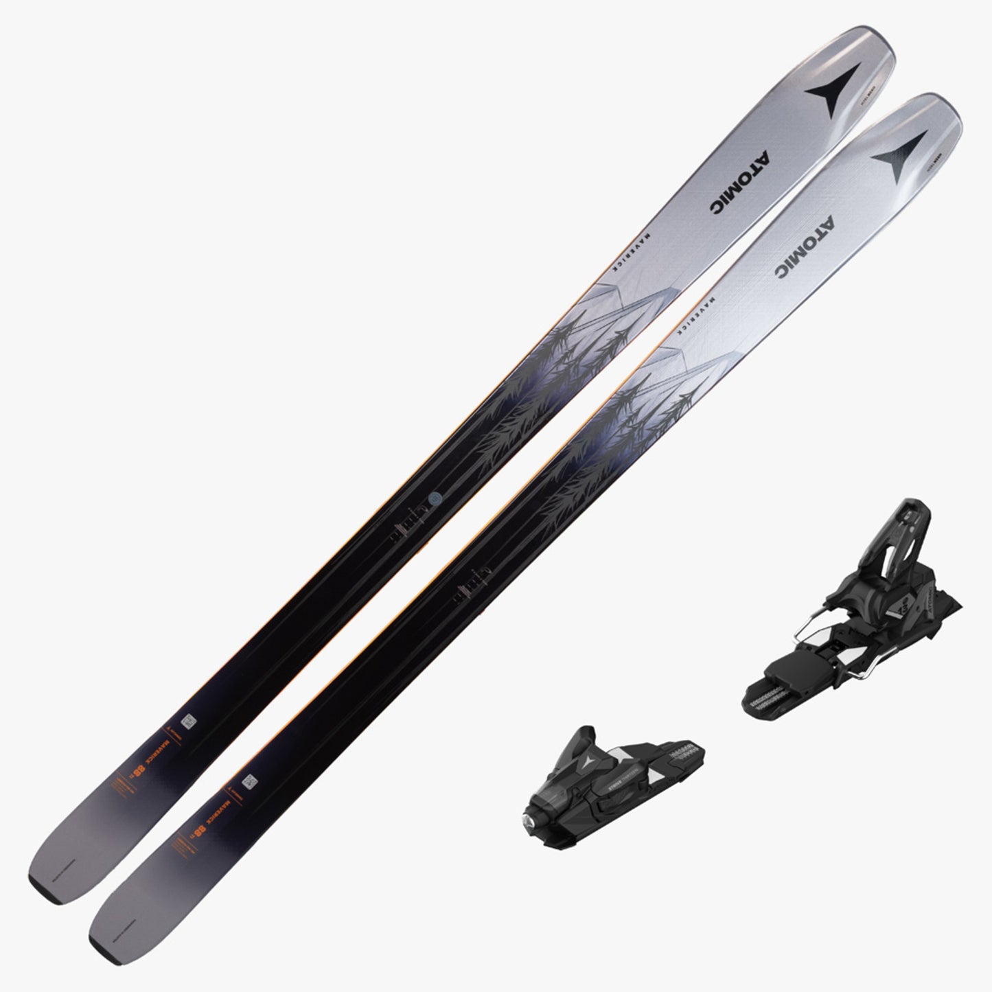 2024 Atomic Maverick 88 TI DEMO Ski w/ Strive 13 G - 184