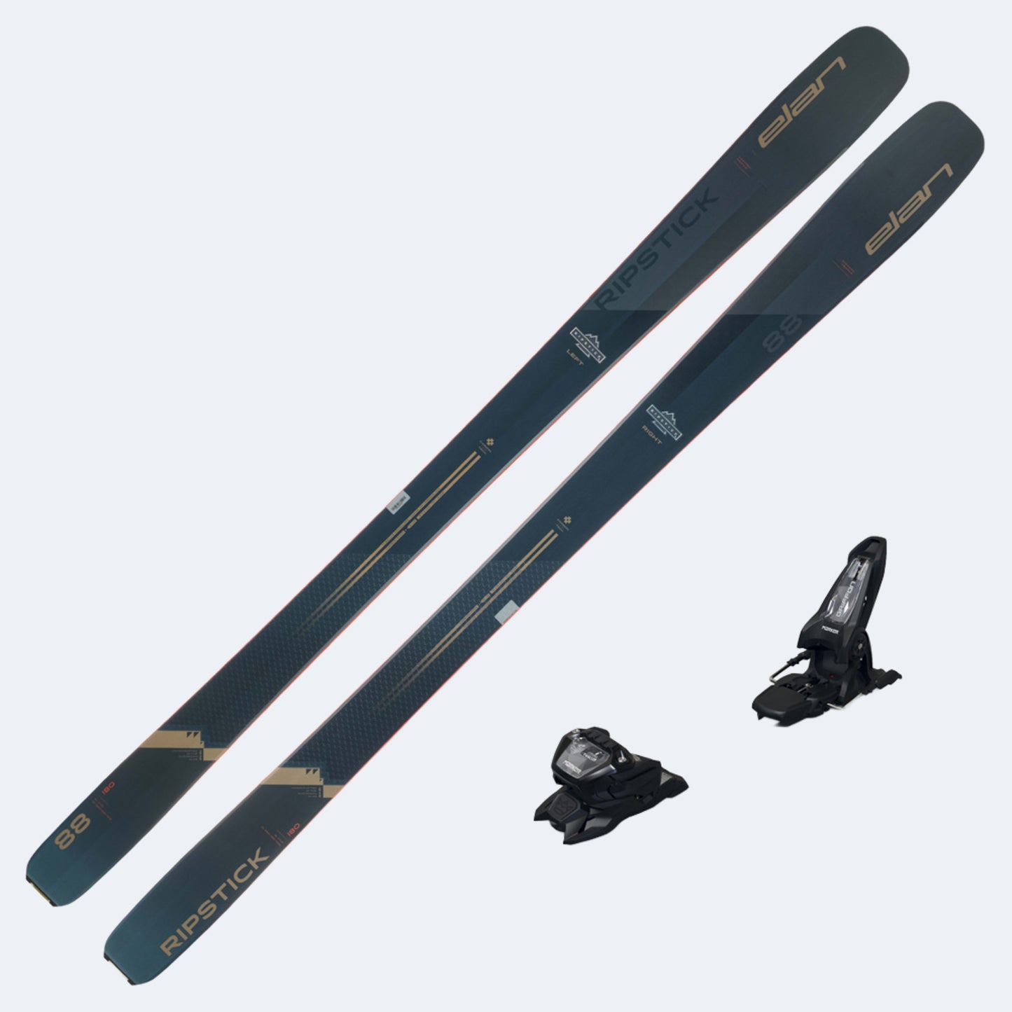 2024 Elan Ripstick 88 Skis with Marker Griffon 13 ID Bindings