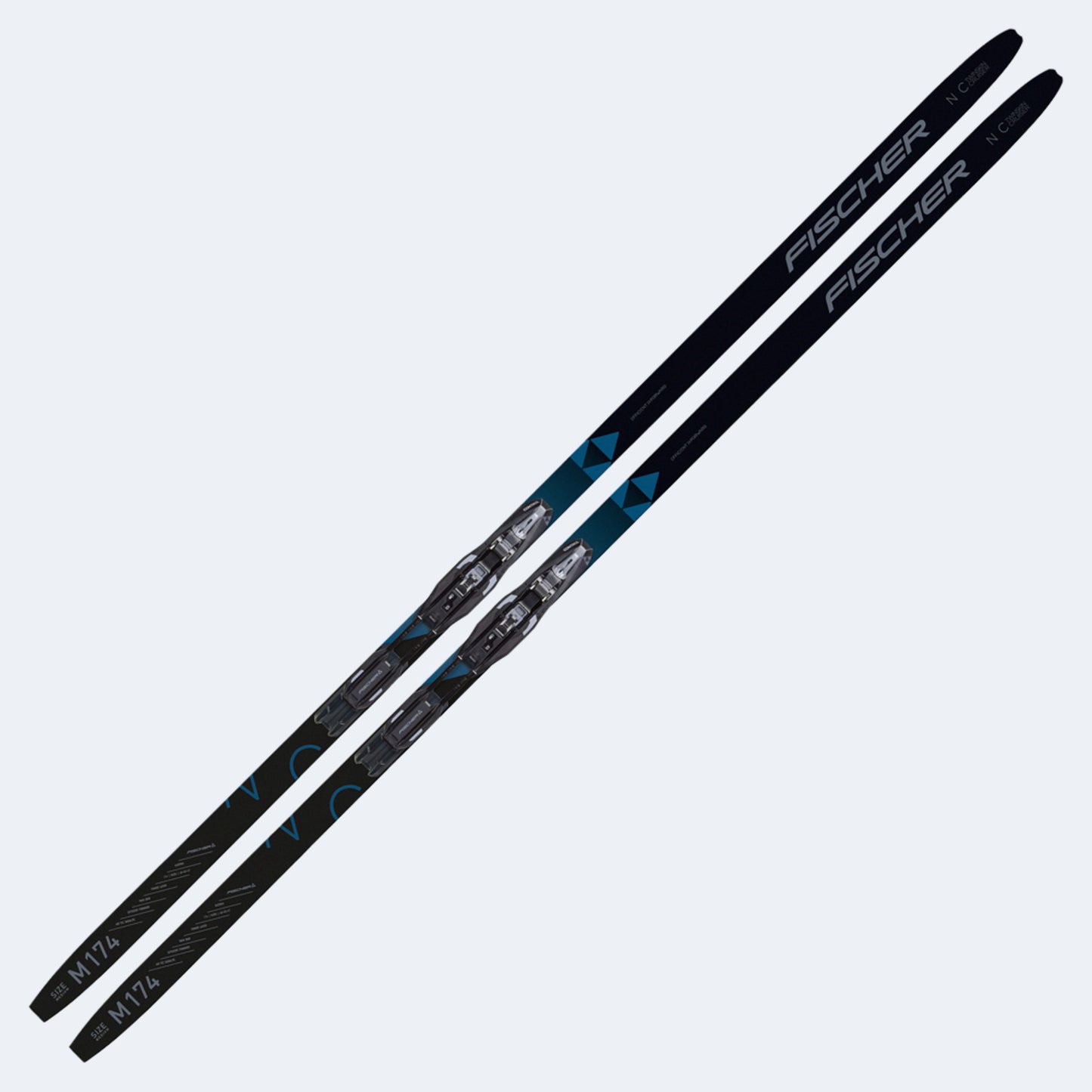 2024 Fischer Twin Skin Cruiser EF Cross-Country Skis w Control Step In Bindings