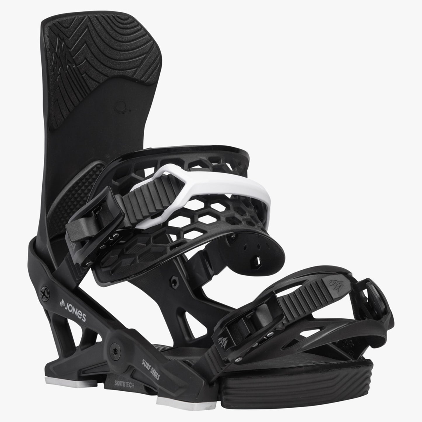 2024 Jones Meteorite Surf Series Snowboard Bindings - BLACK - L