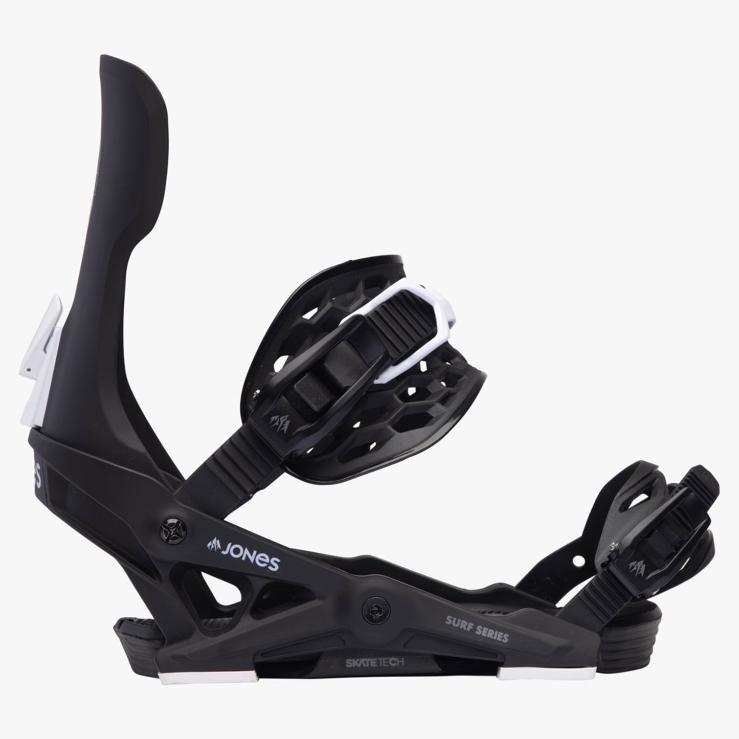 2024 Jones Meteorite Surf Series Snowboard Bindings - BLACK - L