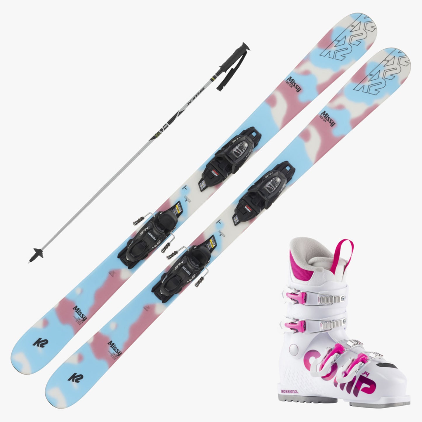 2024 K2 Missy Junior Ski w/ Boots and Poles