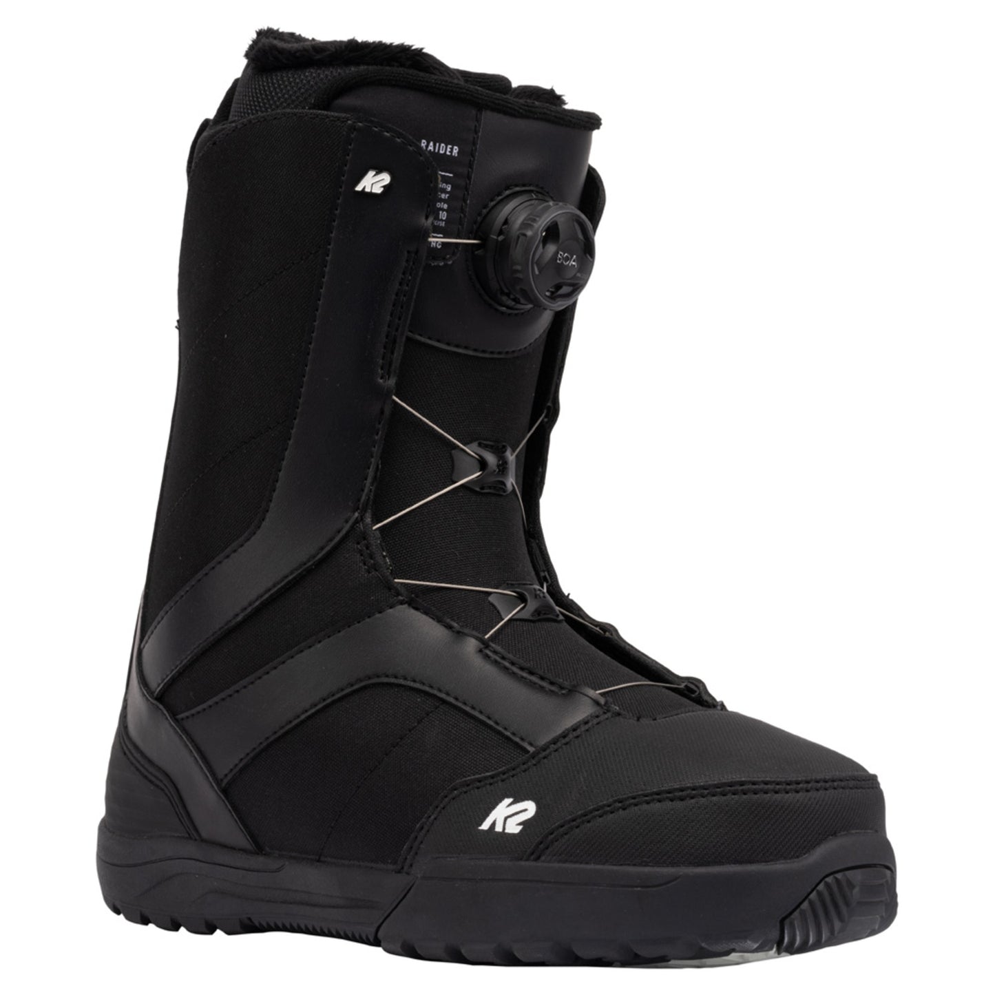 2024 K2 Raider Men's Snowboard Boots - Black - 9.5