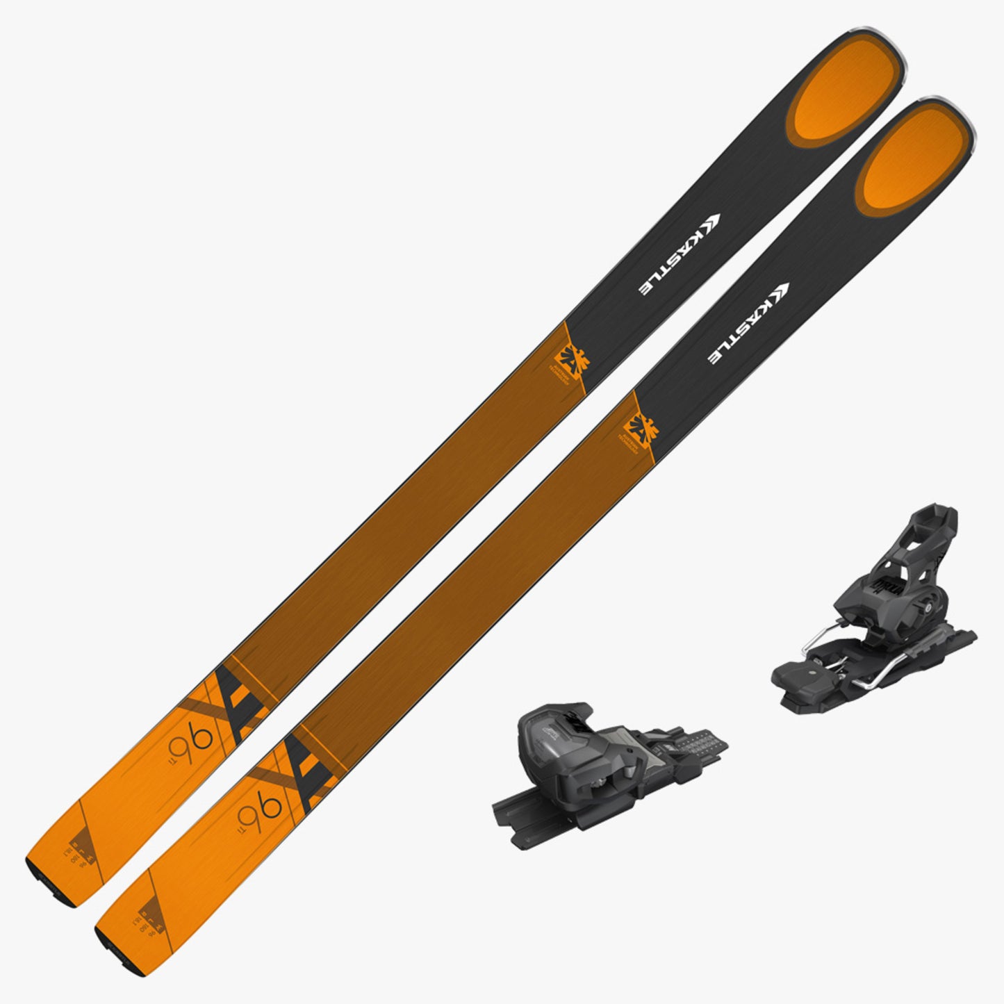 2024 Kastle FX 96 Ti DEMO Skis w/ K14 Attack DEMO Binding - 172