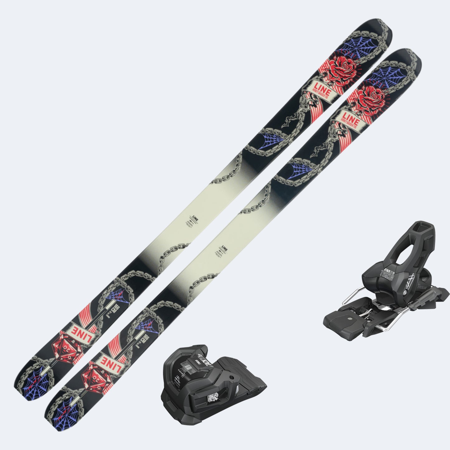 2024 Line Honey Badger TBL Ski with Tyrolia Attack LYT 11 GW Bindings