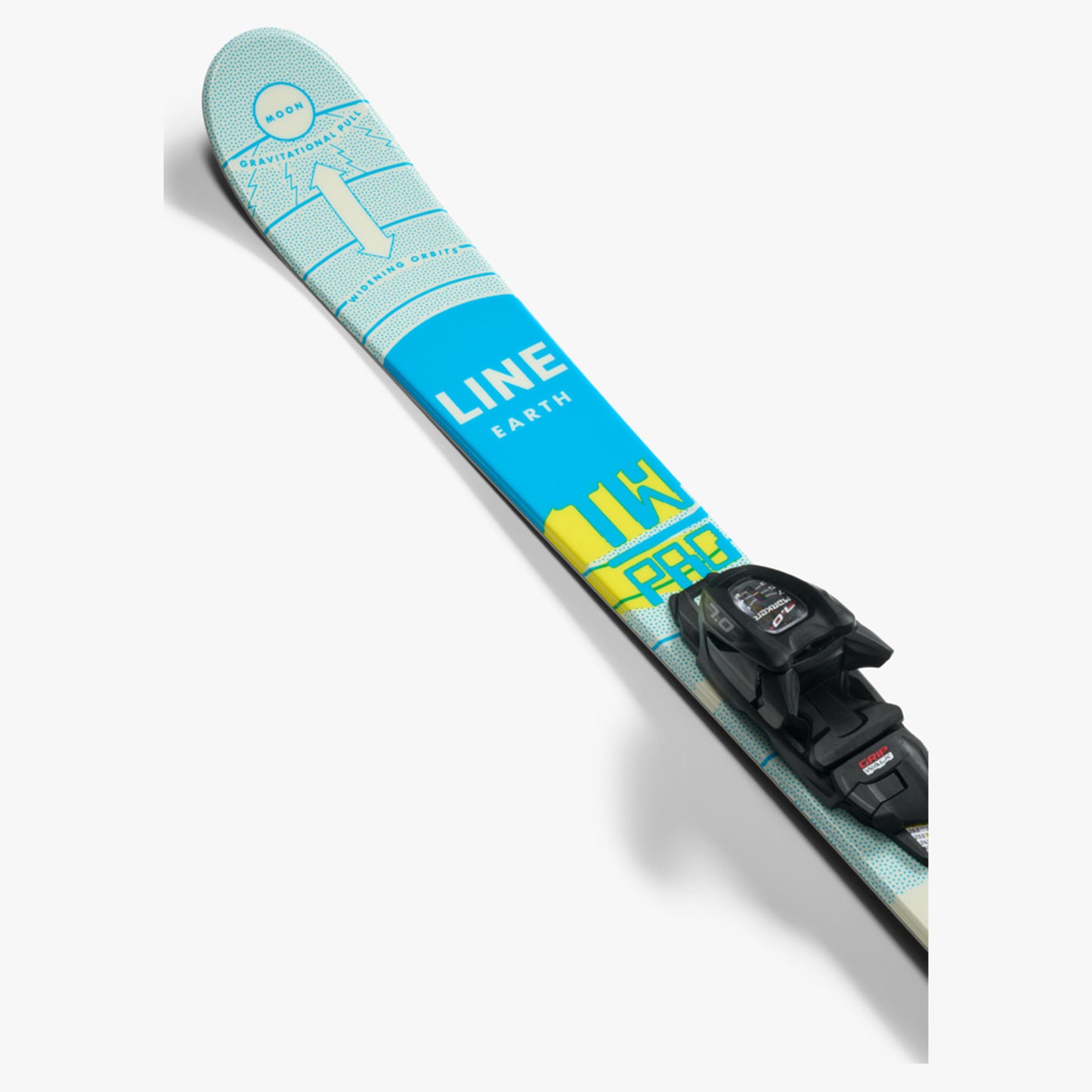2024 Line Wallisch Shorty Junior Skis w/ Marker FDT Bindings - 139