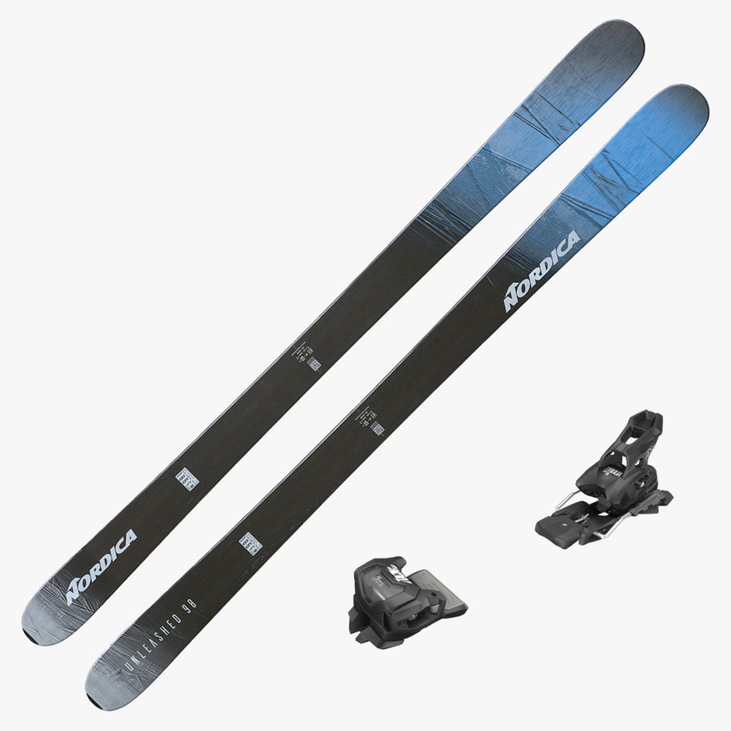 2024 Nordica Unleashed 98 Ice Ski with Tyrolia Attack 14 GW Bindings