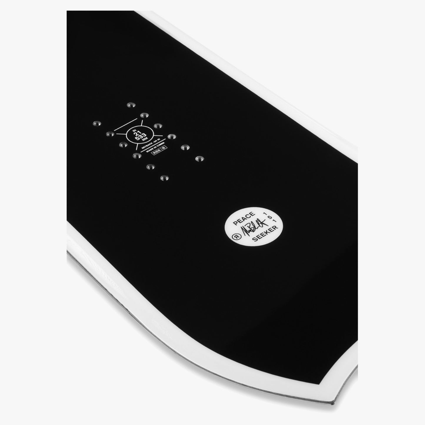 2024 Ride Peace Seeker Snowboard - 155