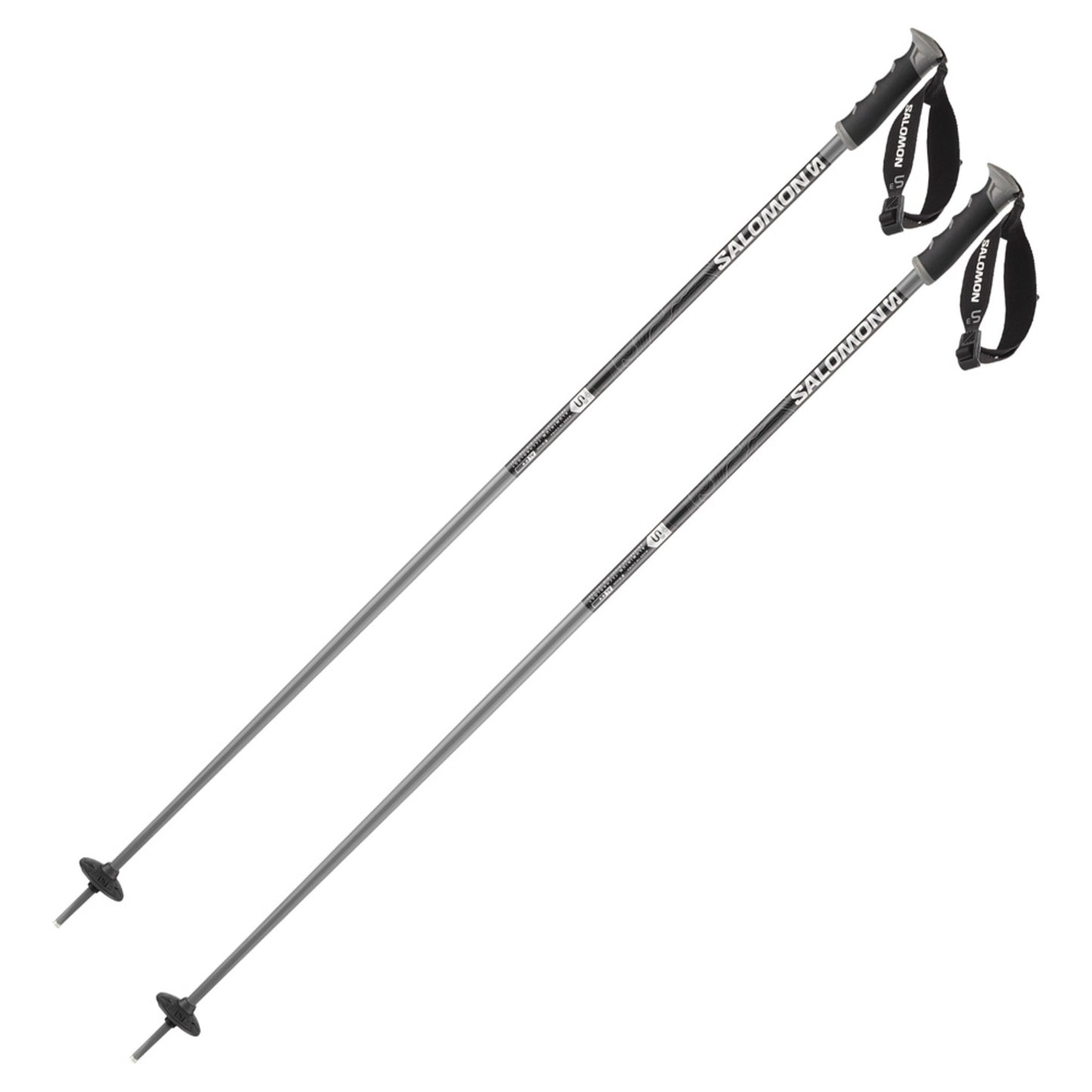 2024 Salomon Arctic S3 Ski Pole - BLACK - 135CM