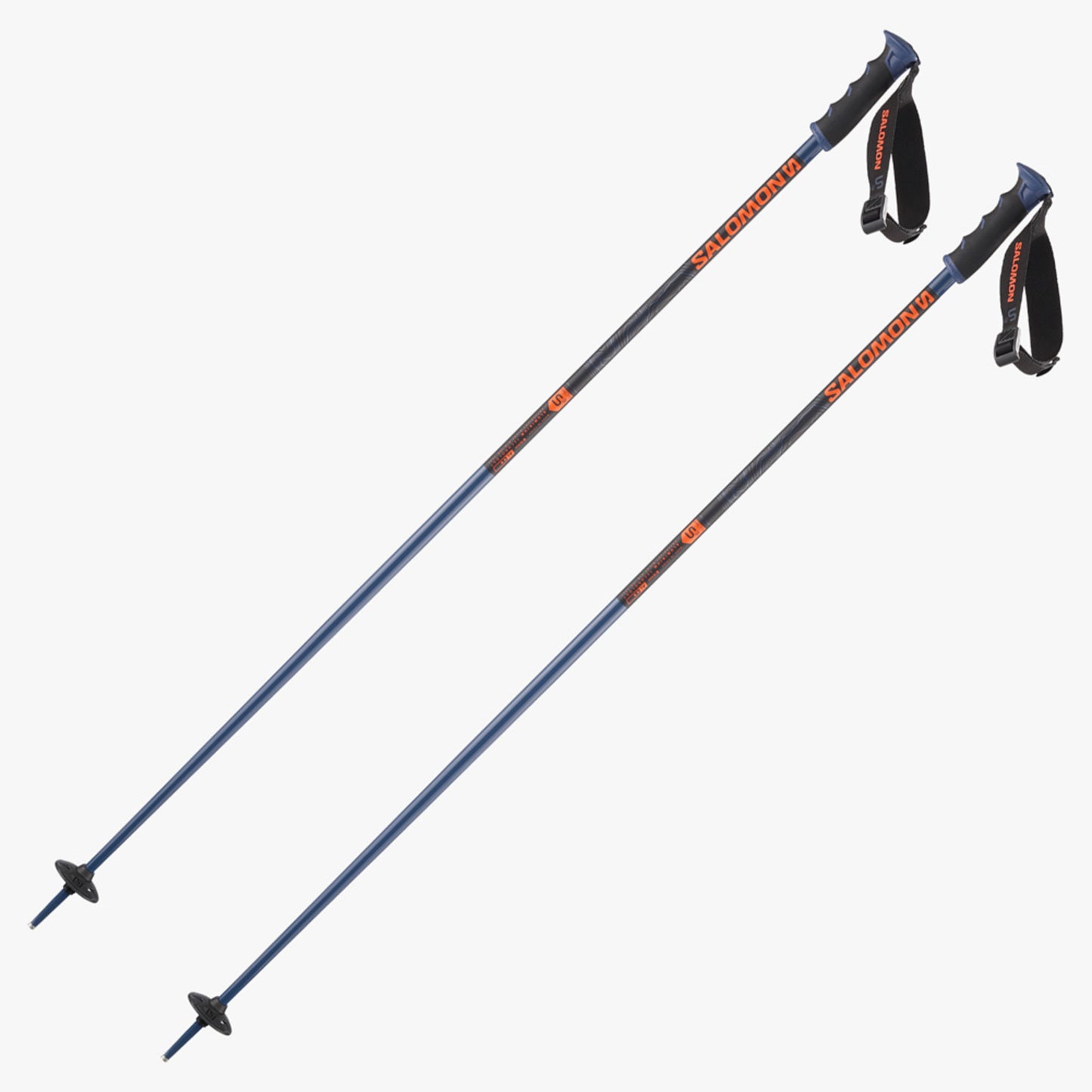 2024 Salomon Arctic S3 Ski Pole - GUN METAL - 135CM