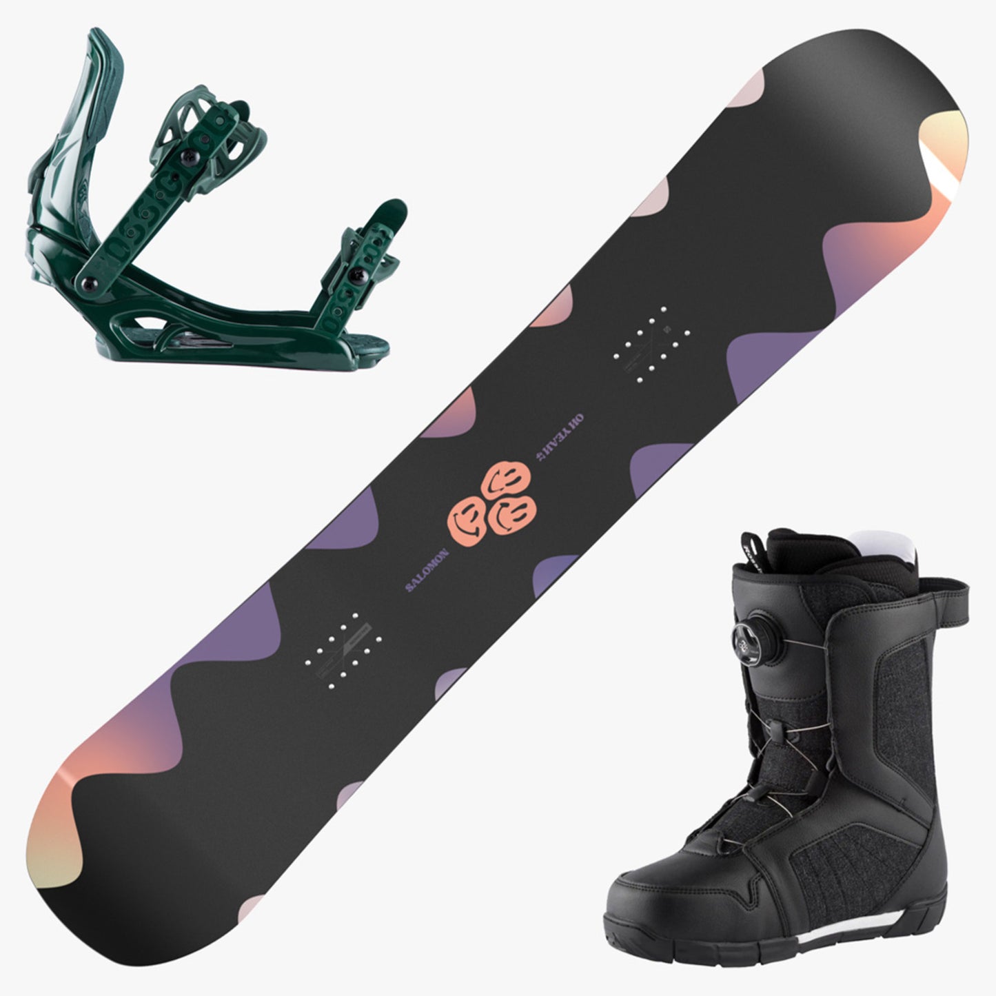 2024 Salomon Oh Yeah Women's Snowboard w/ Boots and Bindings