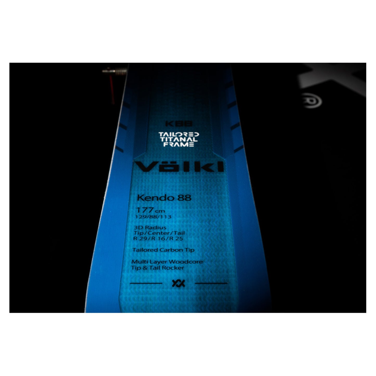 2024 Volkl Kendo 88 Skis w/ Tyrolia Attack 14 Bindings