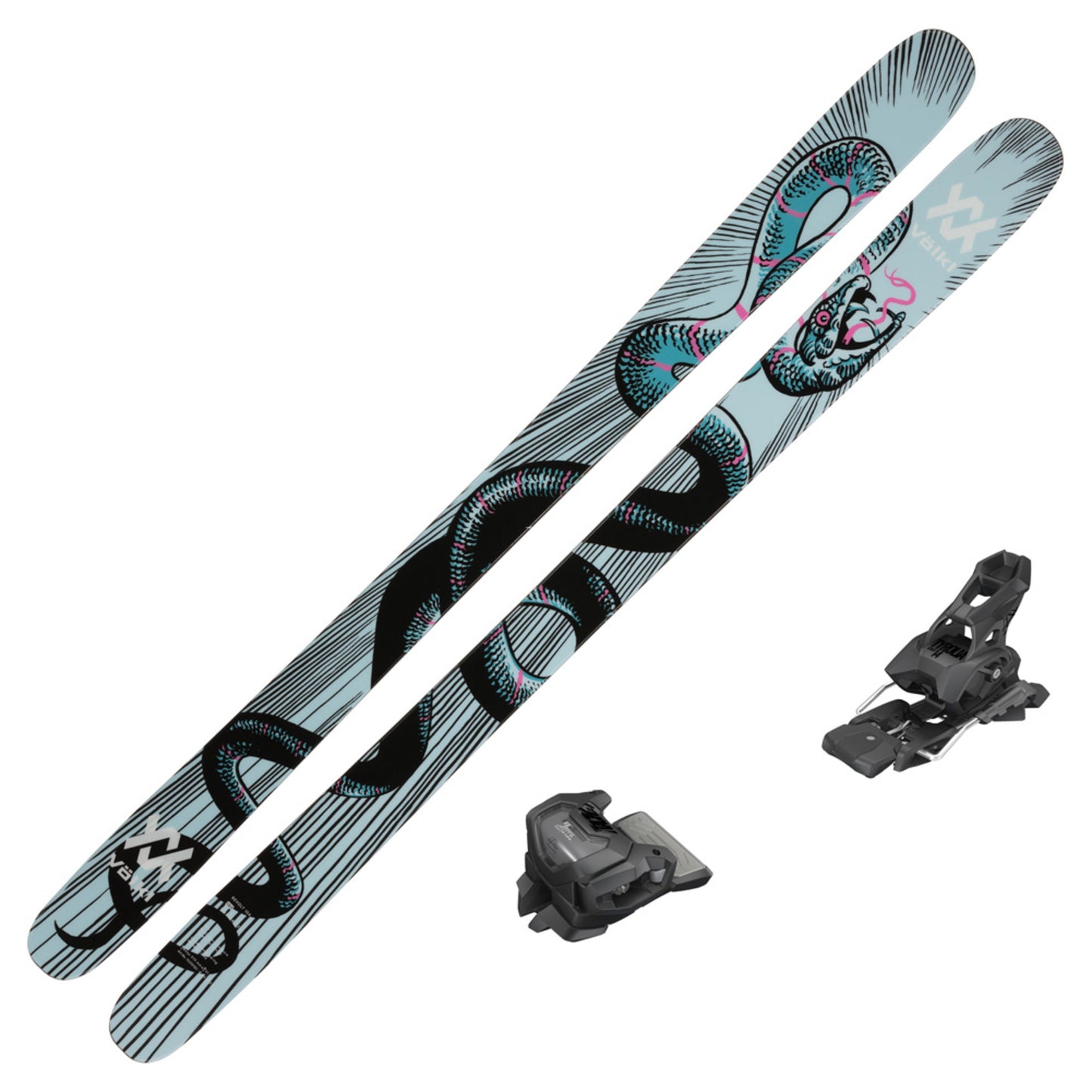 2024 Volkl Revolt 104 Skis w/ Tyrolia Attack 14 Bindings