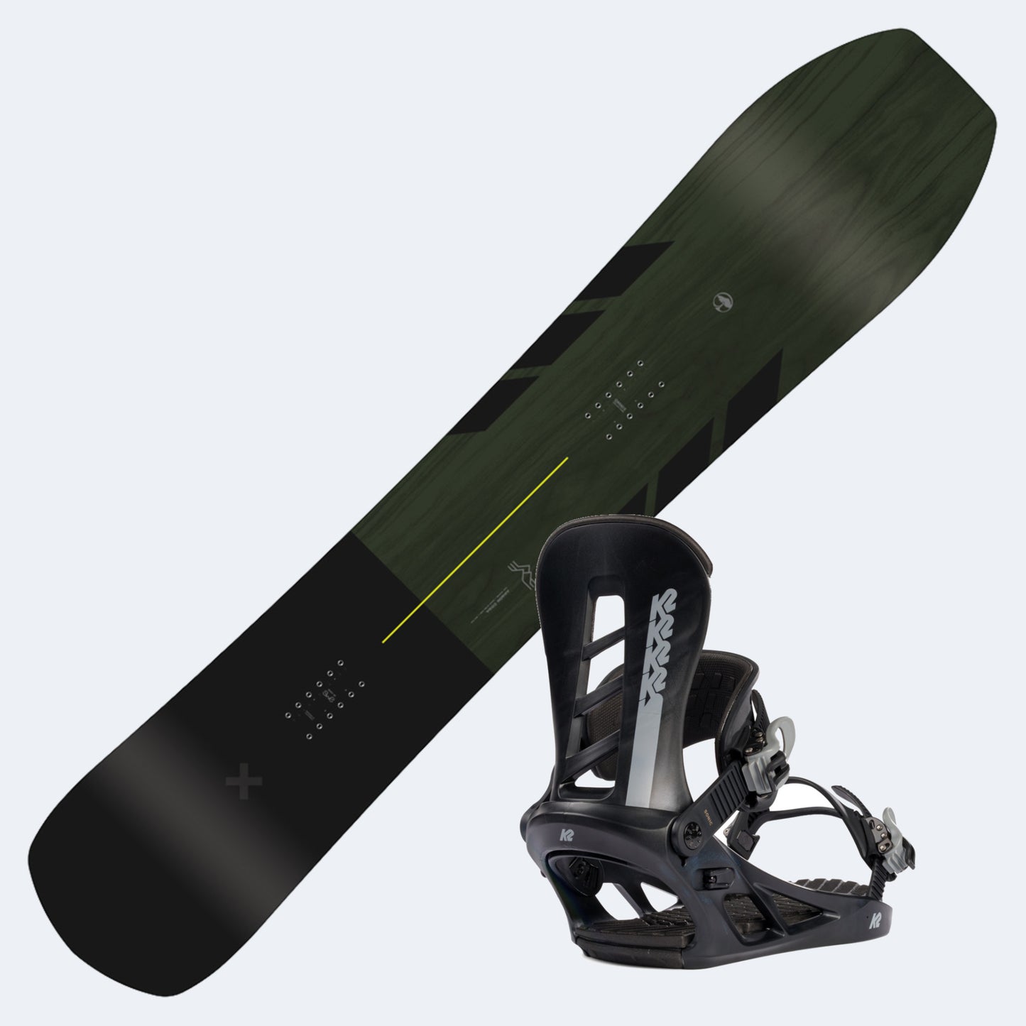 2025 Arbor Coda Snowboard with K2 Sonic Bindings