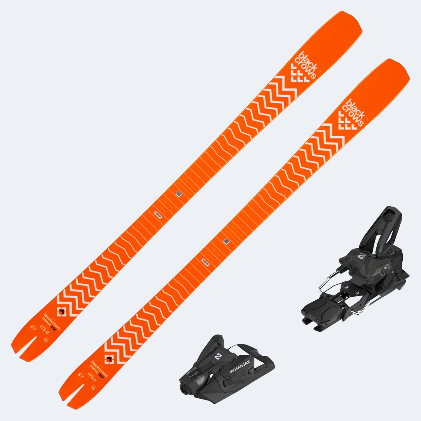 2026 Black Crows Mirus Cor Skis with Salomon Strive 14 GW Bindings