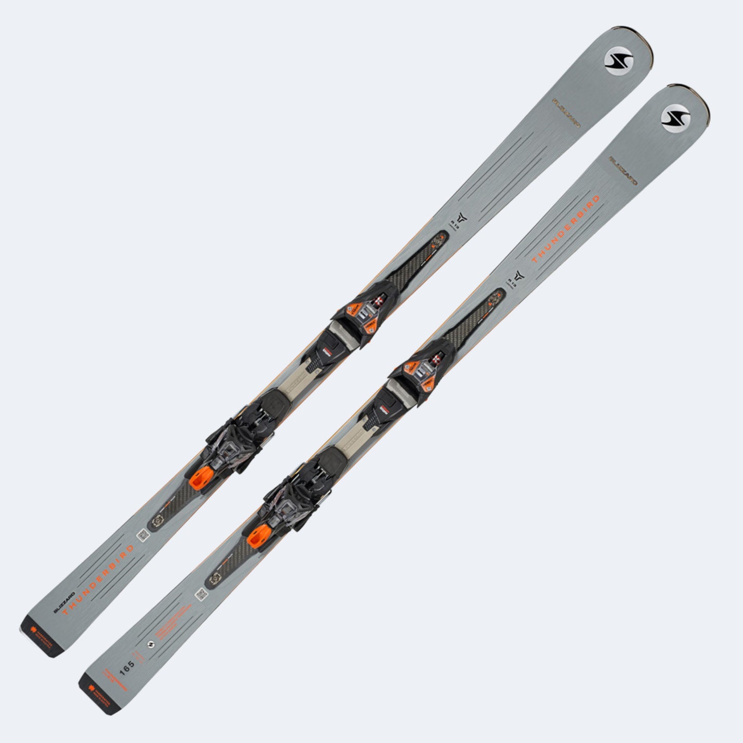 2025 Blizzard Thunderbird R 13 LTD Skis w/ XCELL 12 Bindings