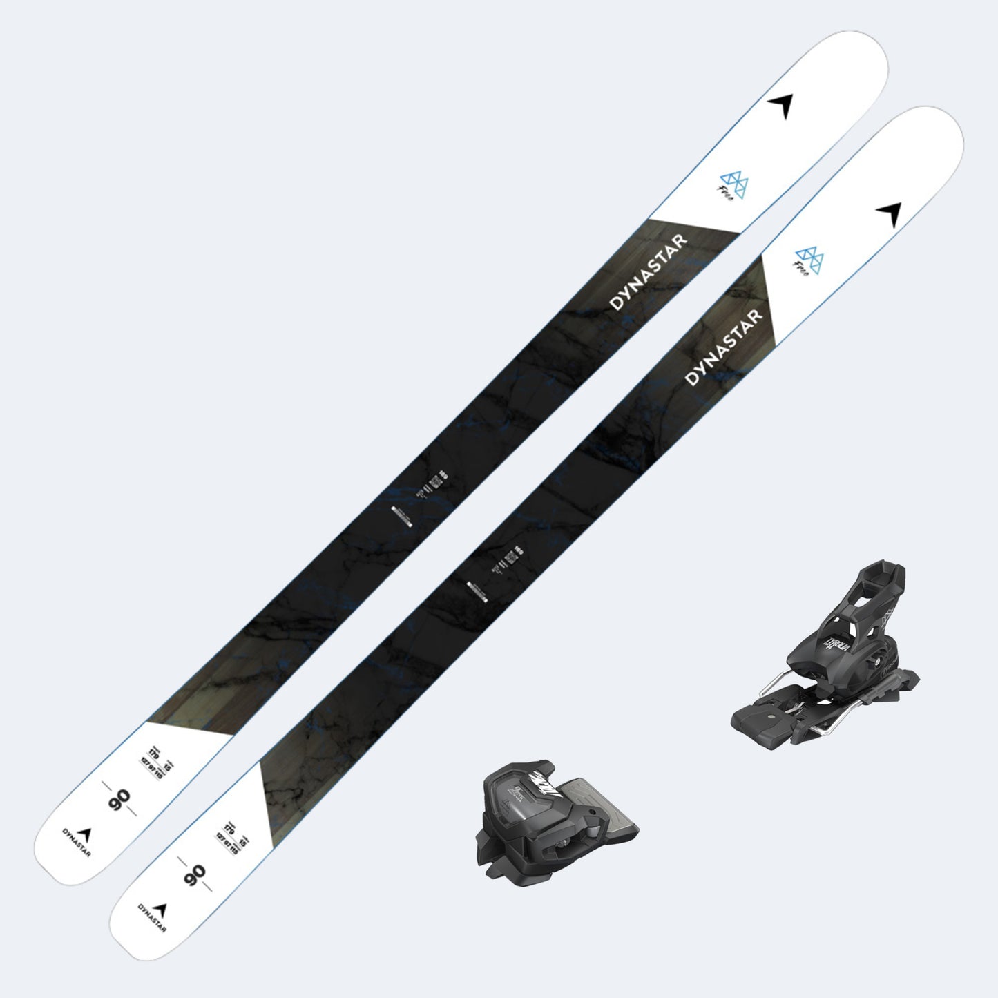 2026 Dynastar M Free 90 Skis with Tyrolia Attack 14 GW Bindings