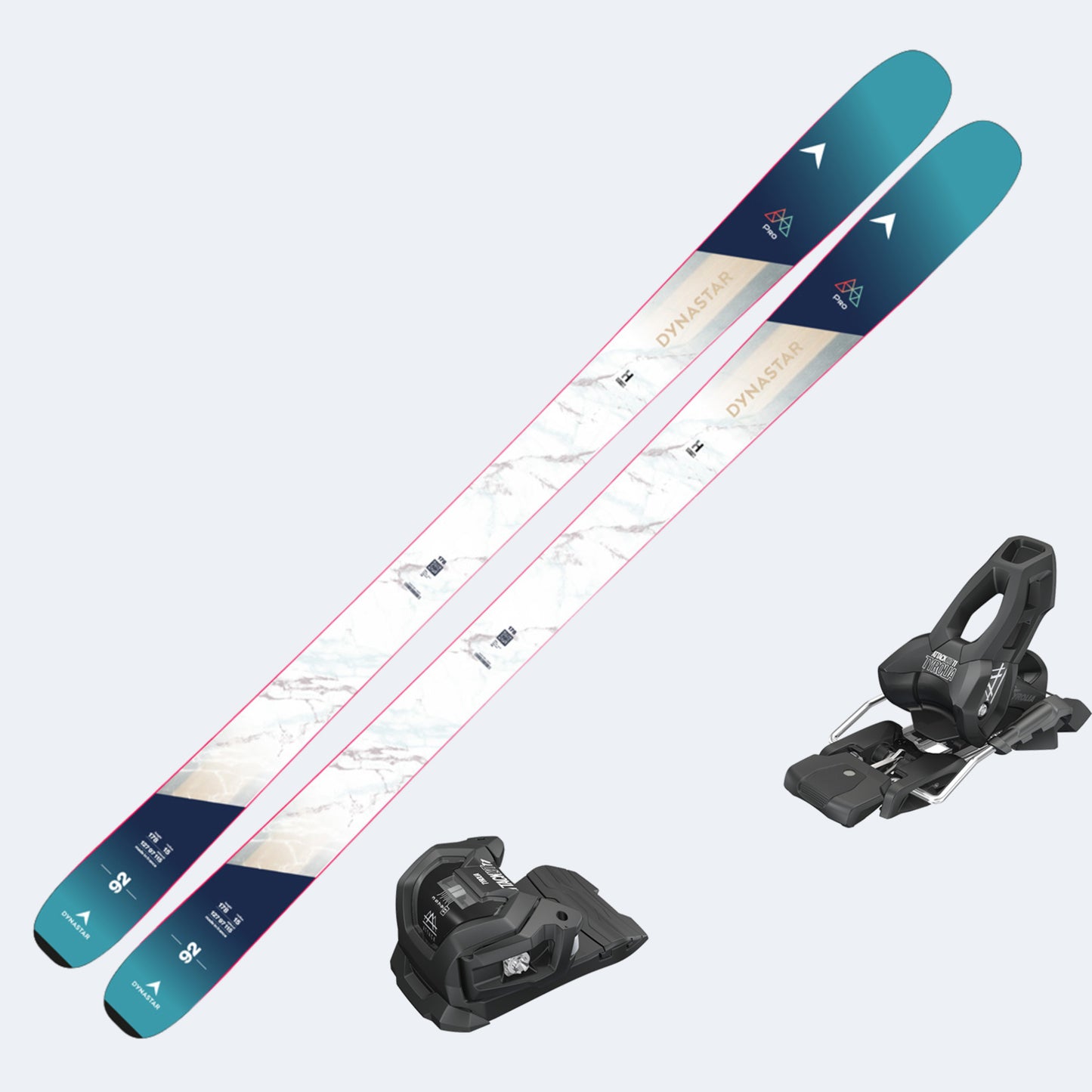 2026 Dynastar M-Pro 92 Women's Skis with Tyrolia Attack LYT 11 GW Bindings