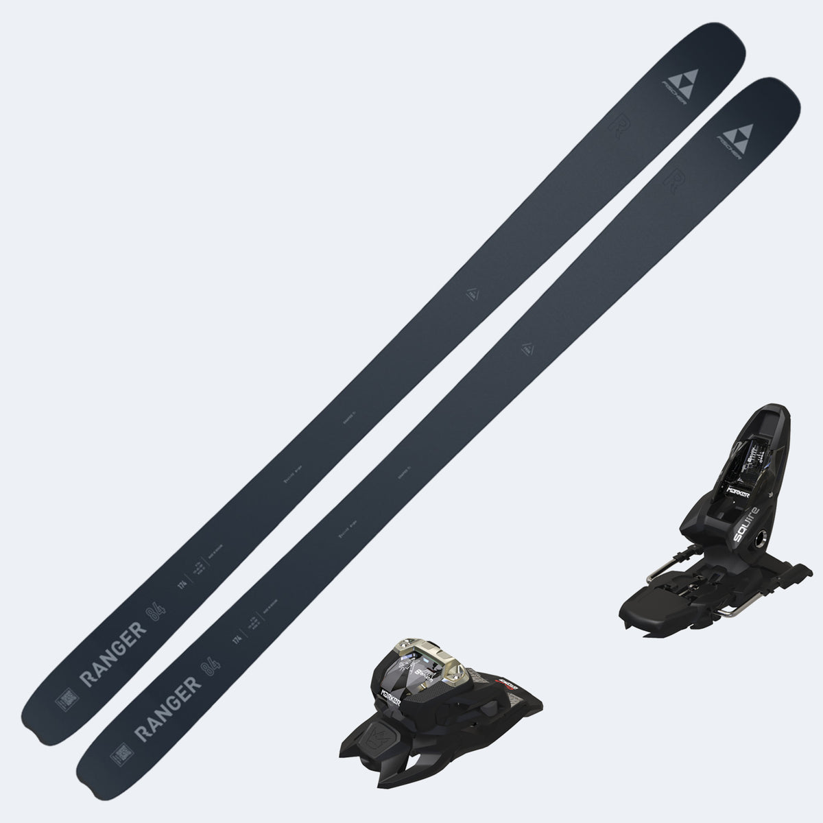 2025 Fischer Ranger 84 Skis with Marker Squire 11 Bindings