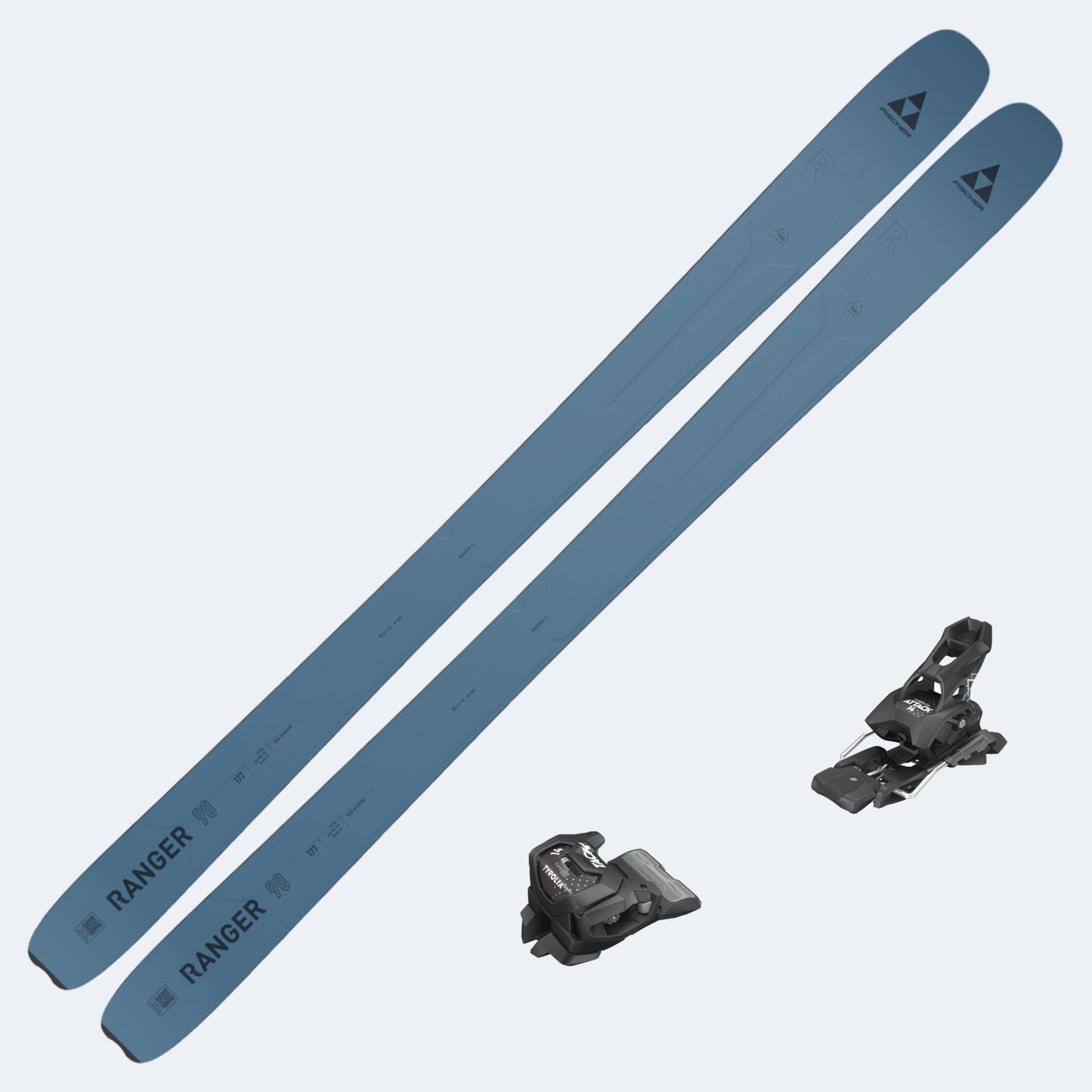 2027 Fischer Ranger 90 Skis with Tyrolia Attack 14 GW Bindings
